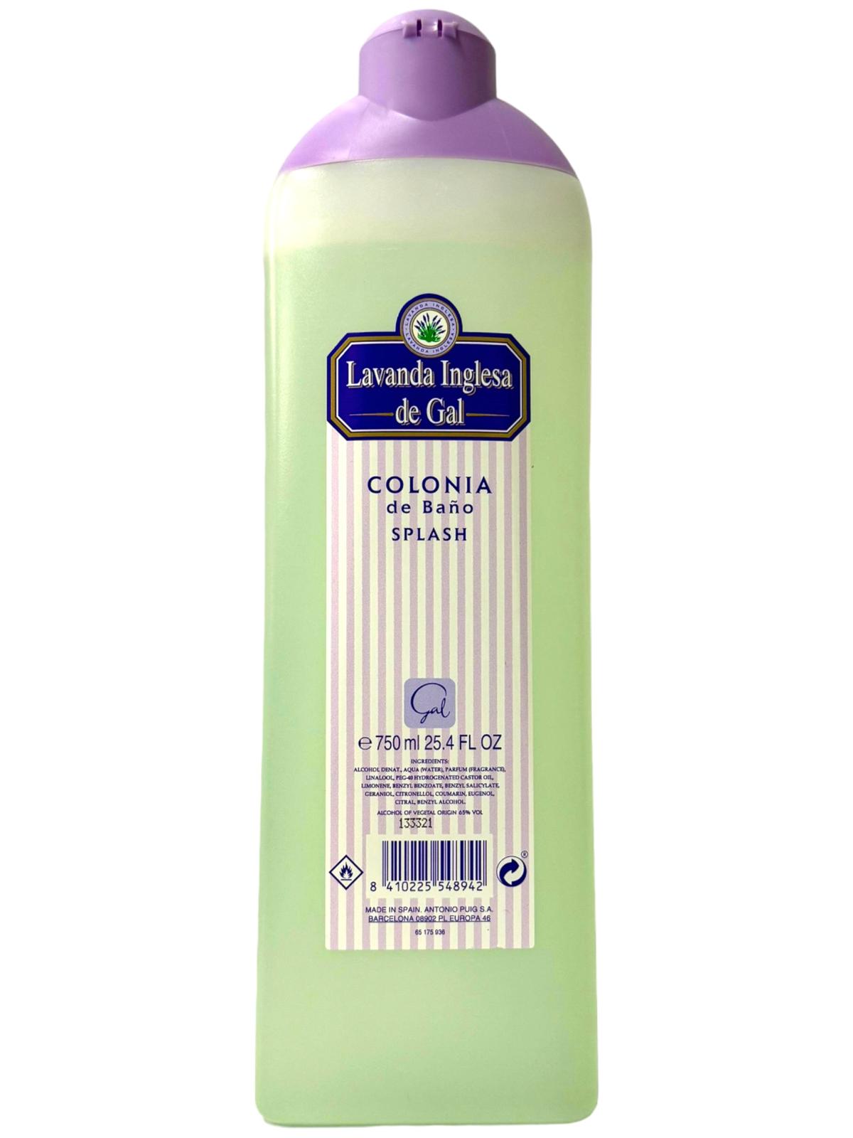 Lavanda Inglesa De Gal Colonia De Bano Splash 750ml (Best Before 31-12-2028)