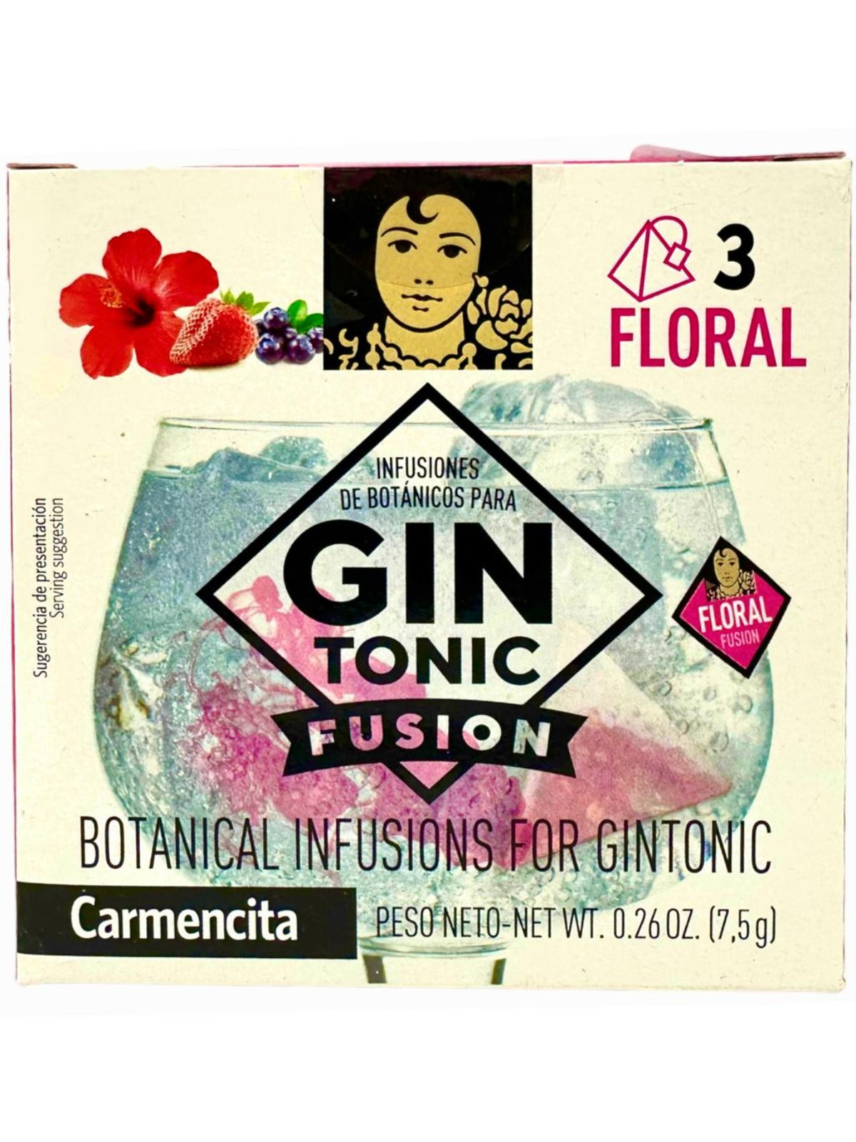 Carmencita Spanish Infusions For Gin Tonic Mix Pack- 3 Pack Total 25g
