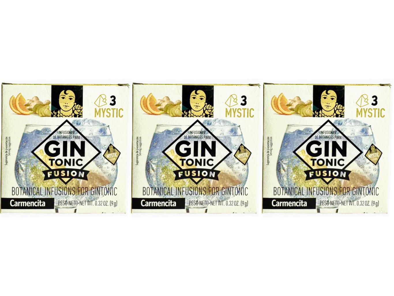 Carmencita Spanish Mystic Botanical Infusions For Gin Tonic 9g - 3 Pack Total 27g