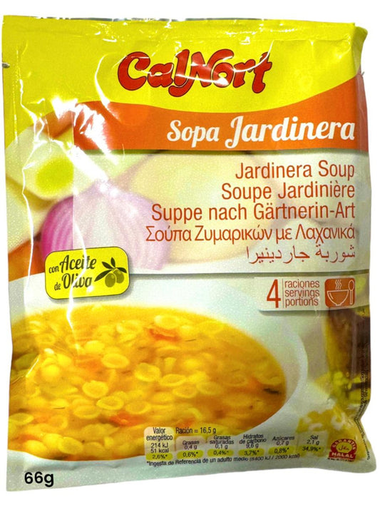 Calnort Sopa Jardinera Soup Garden Soup 66g