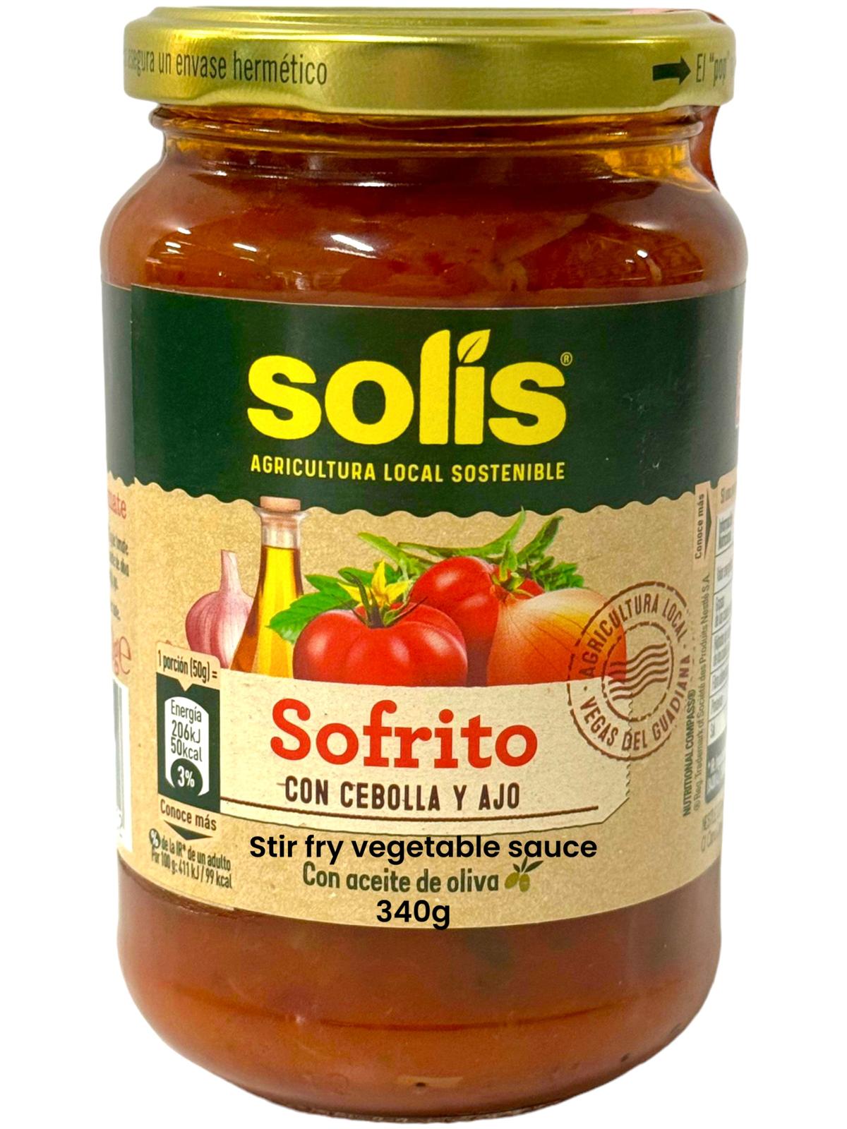 Solis Sofrito Con Cebolla y Ajo 340g