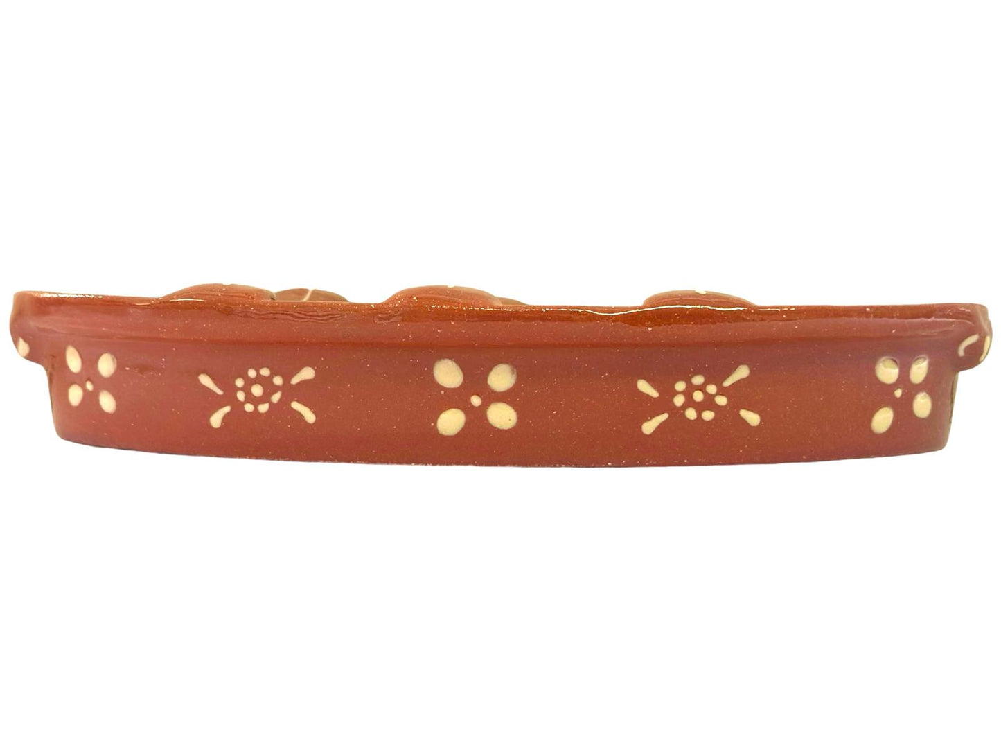 Edgar Picas Assador de Chourico Regional 1 Portuguese Terracotta Sausage Roaster 24cm x 12 cm x 4cm