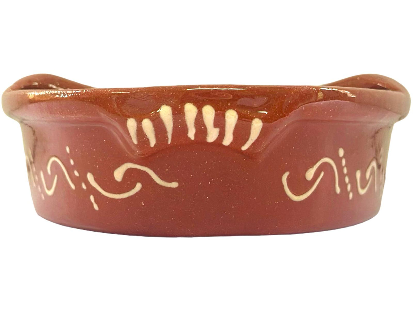 Edgar Picas Assador de Chourico Regional 2 Portuguese Terracotta Sausage Roaster 28cm x 13.5cm x 4cm