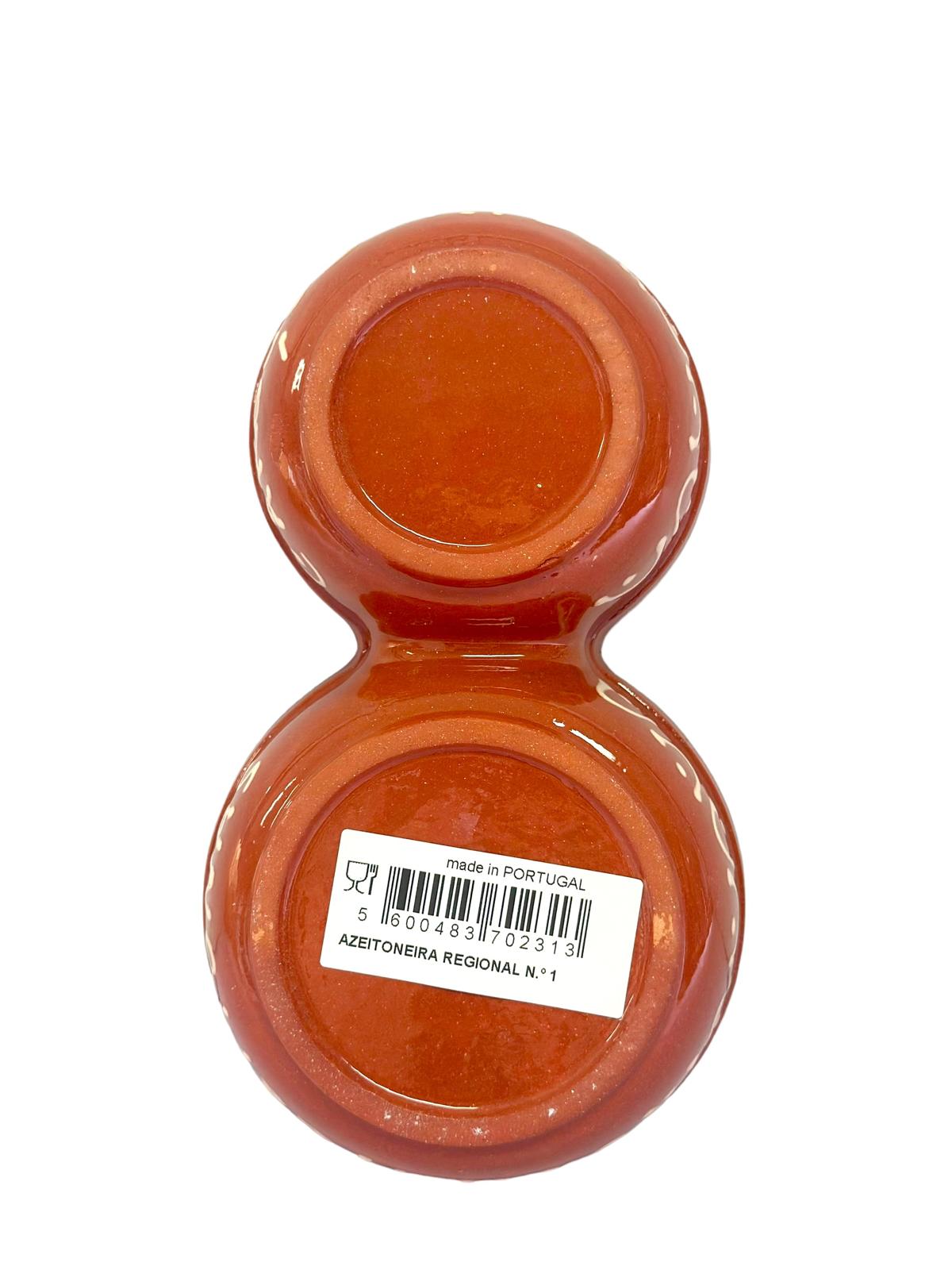 Edgar Picas Azeitoneira Regional 1 Portuguese Terracotta Olive Tray 19cm x 11cm