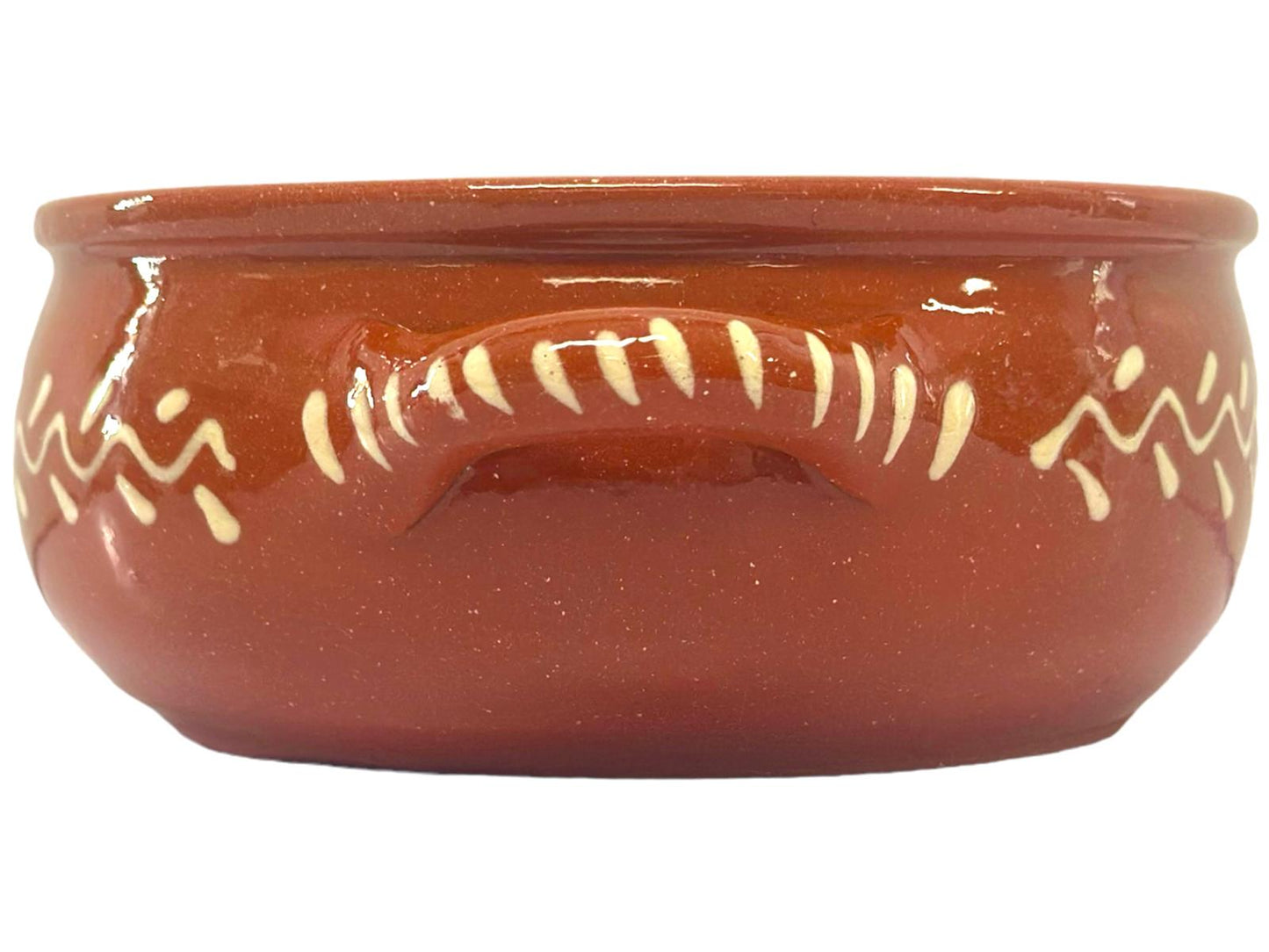 Edgar Picas Cacarola Baixa Regional 1 Portuguese Terracotta Round Baking Dish - 14cm x 14cm x 6cm