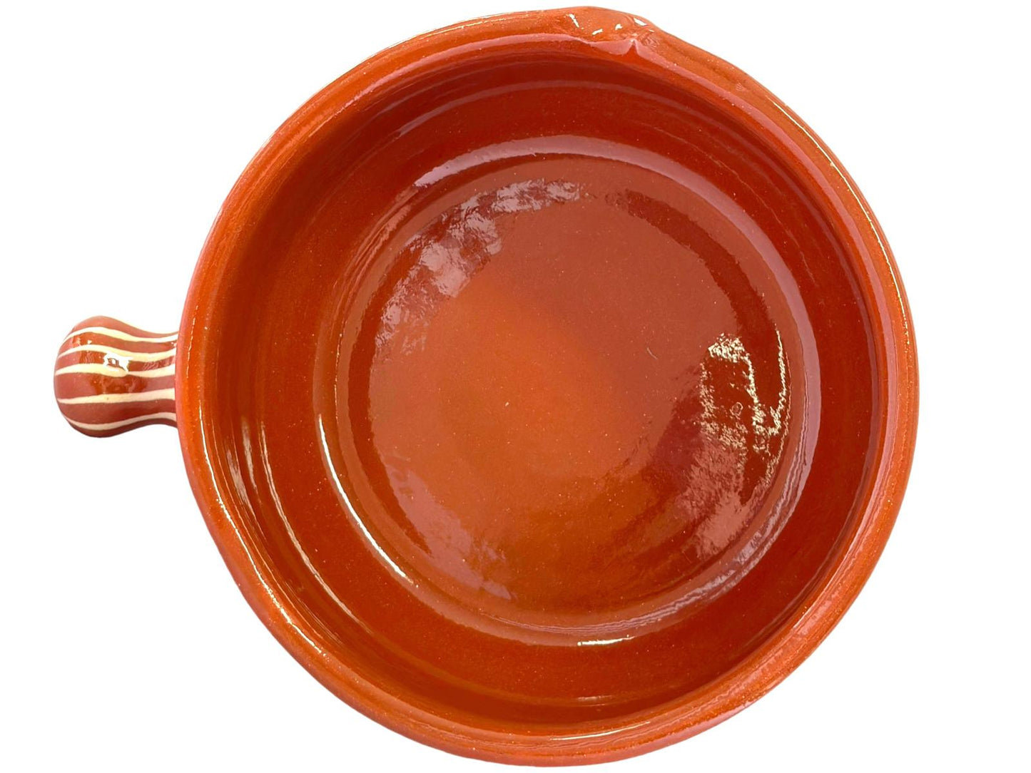 Edgar Picas Cacarola Regional 3 Portuguese Terracotta Pan with Handle 18cm x 23cm x 11cm