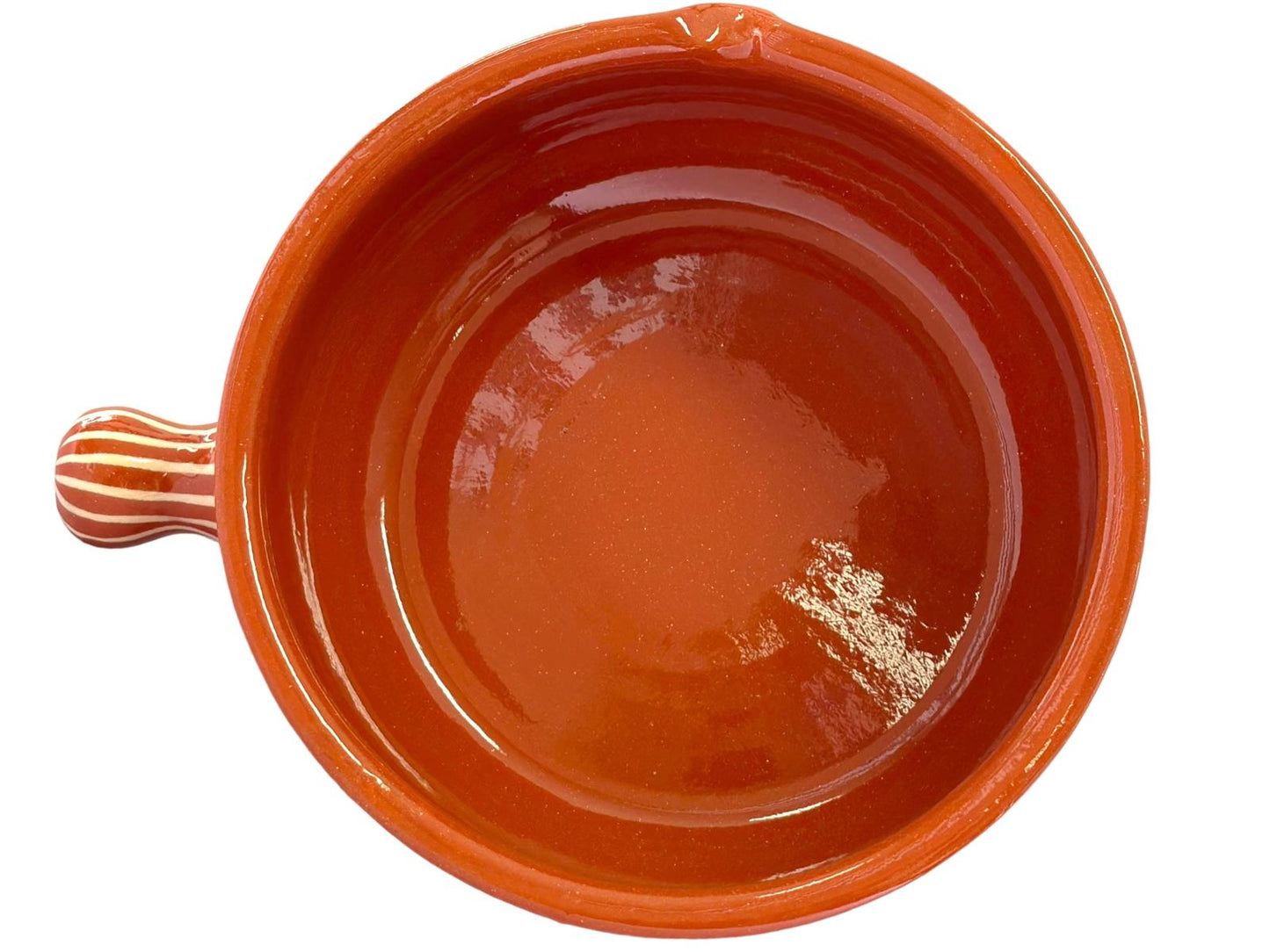 Edgar Picas Cacarola Regional 4 Portuguese Terracotta Pan with Handle 32cm x 26cm x 12cm