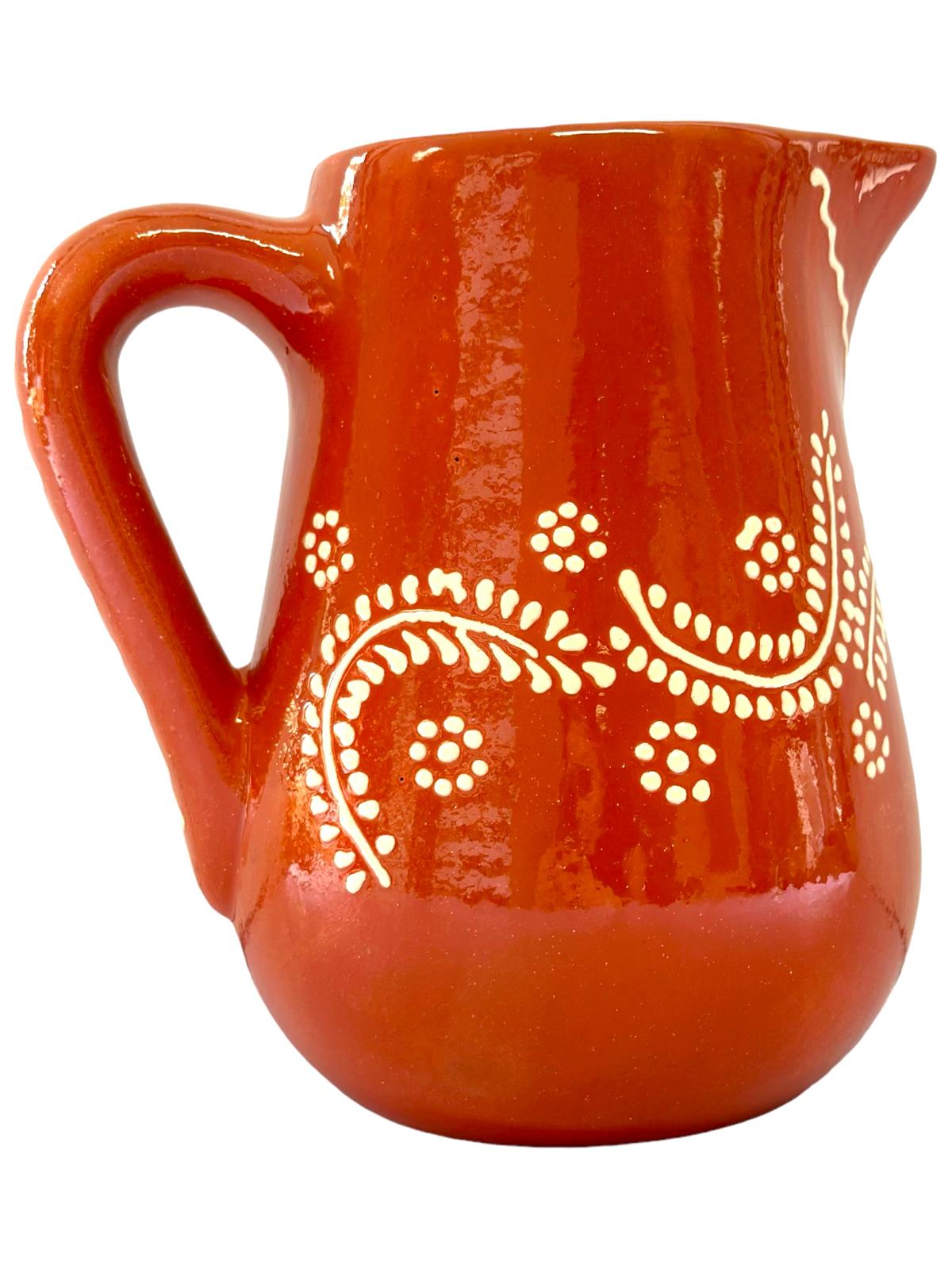 Edgar Picas Caneca Regional 3 Portuguese Terracotta Jug 18cm x 9.5cm x 19cm