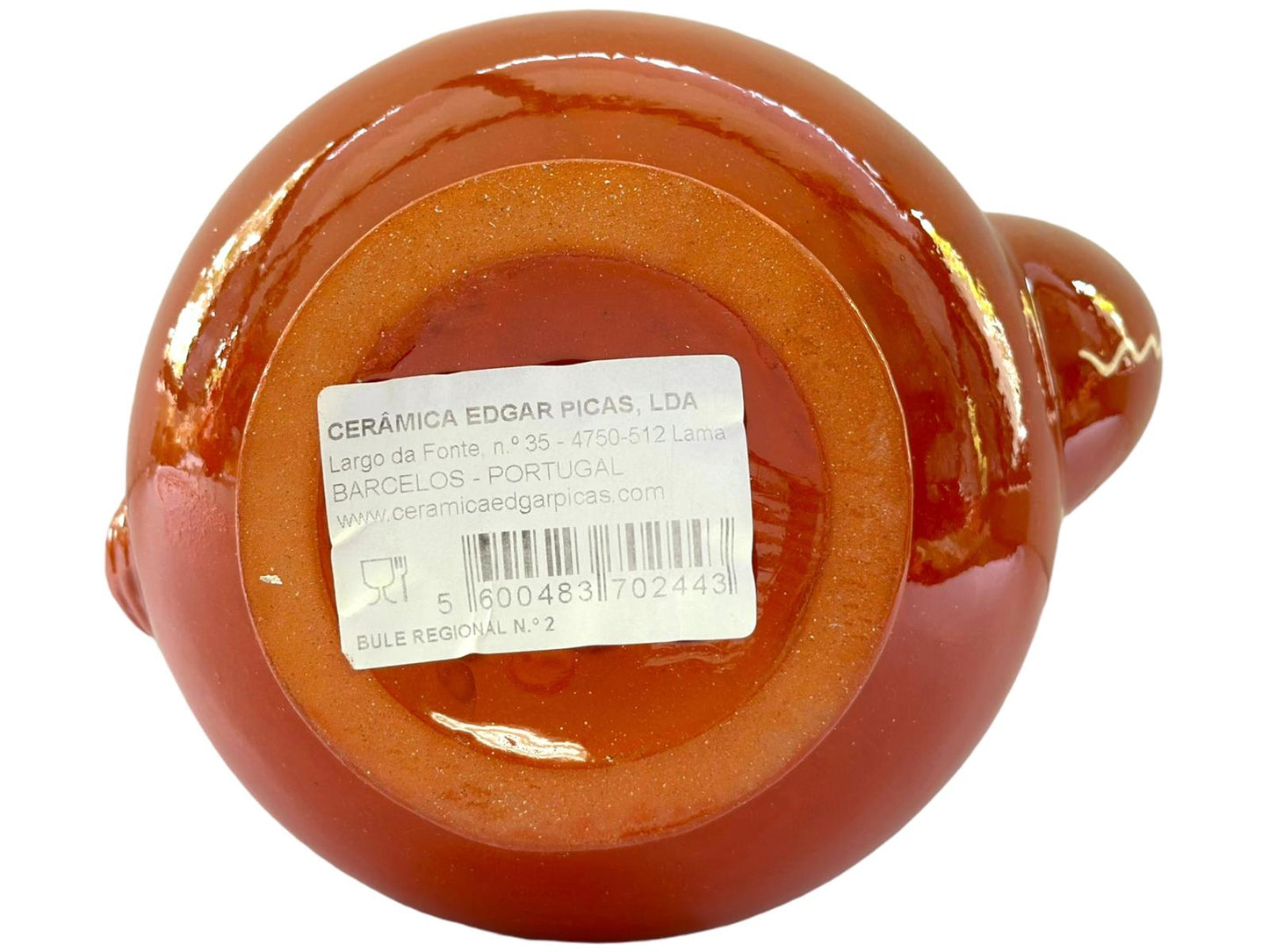 Edgar Picas Bule Regional 2 Portuguese Terracotta High Tea Pot 21cm x 8.5cm x 34 cm