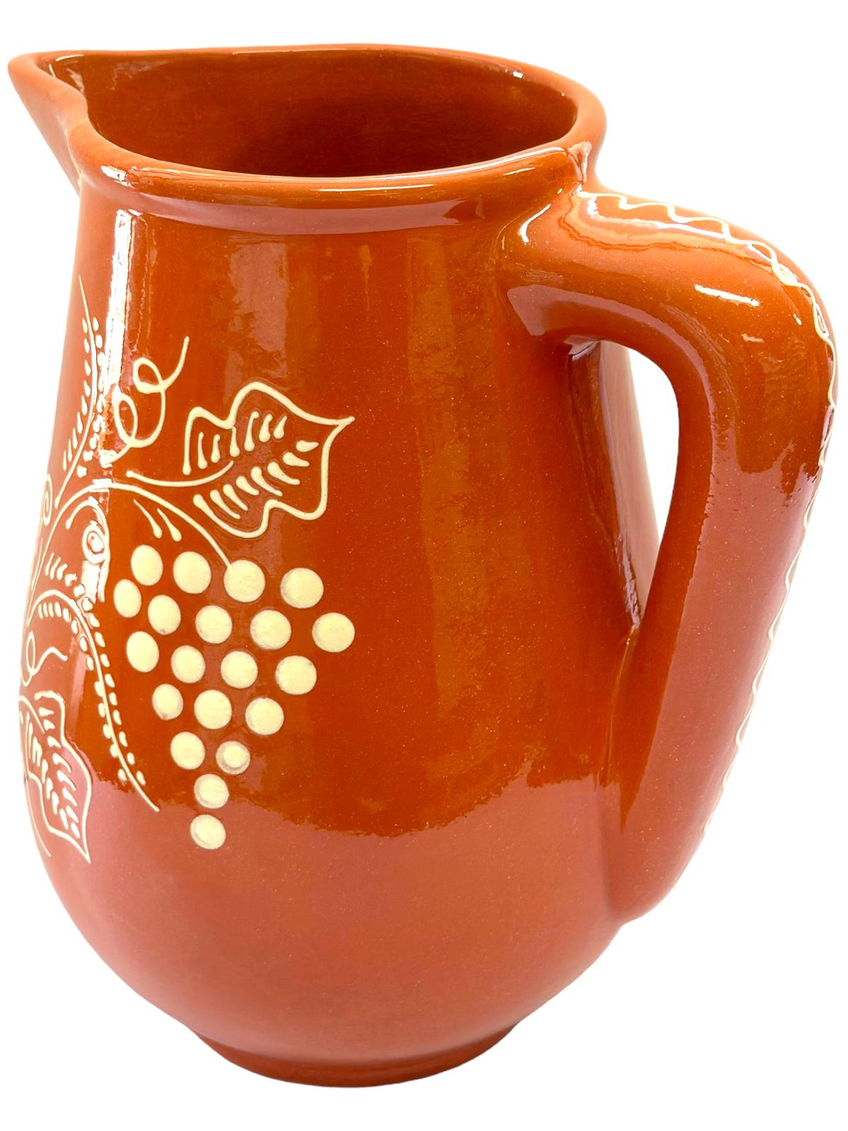 Edgar Picas Caneca Sangria Regional 5L Portuguese Terracotta Sangria Jug
