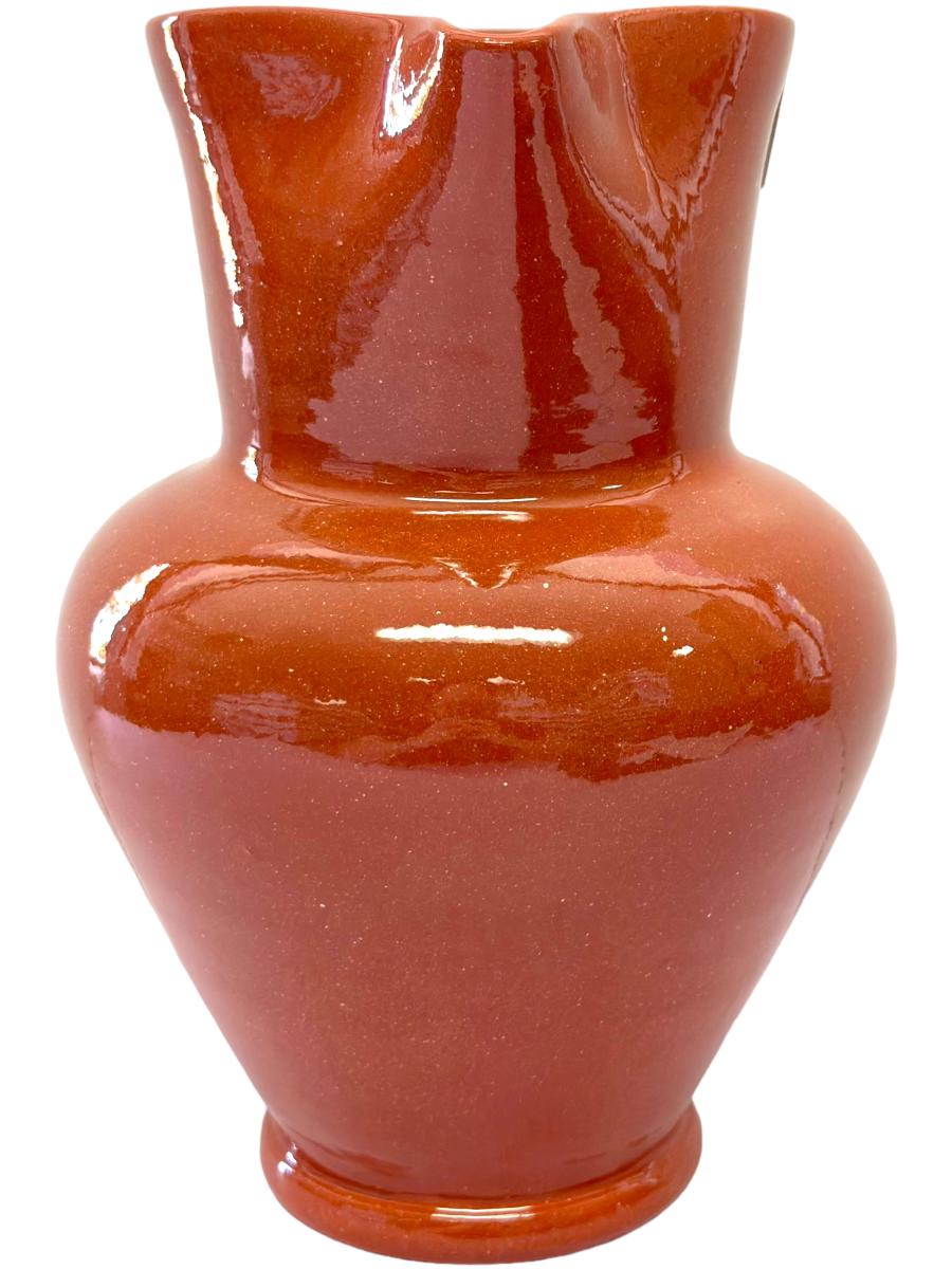 Edgar Picas Caneca Lisa Barriga 4 Portuguese Terracotta Belly Jug 17cm x 12cm 22cm