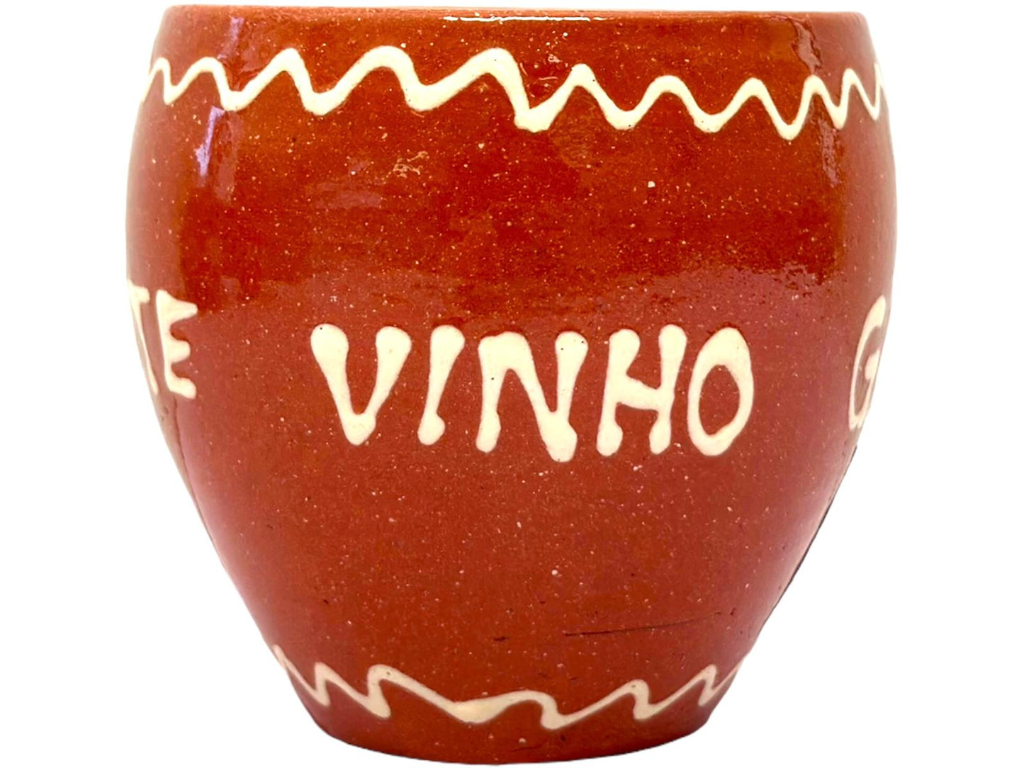 Edgar Picas Copo Redondo Regional Deste Vinho Gosto Portuguese Terracotta Oval Mug 8.5cm x 9cm