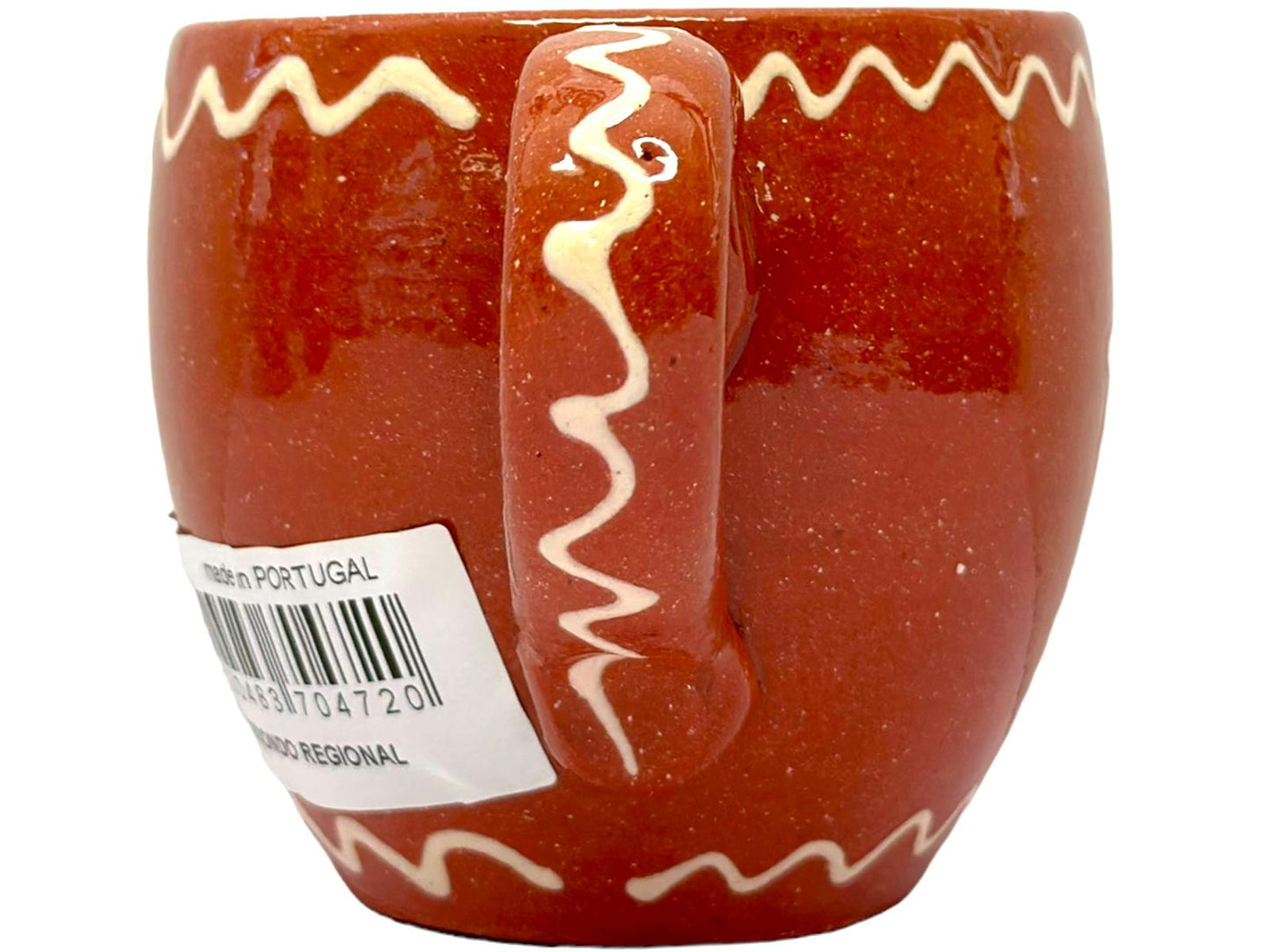 Edgar Picas Copo Redondo Regional Nao Bebe Ate Cair Terracotta Oval Mug 8.5cm x 9cm