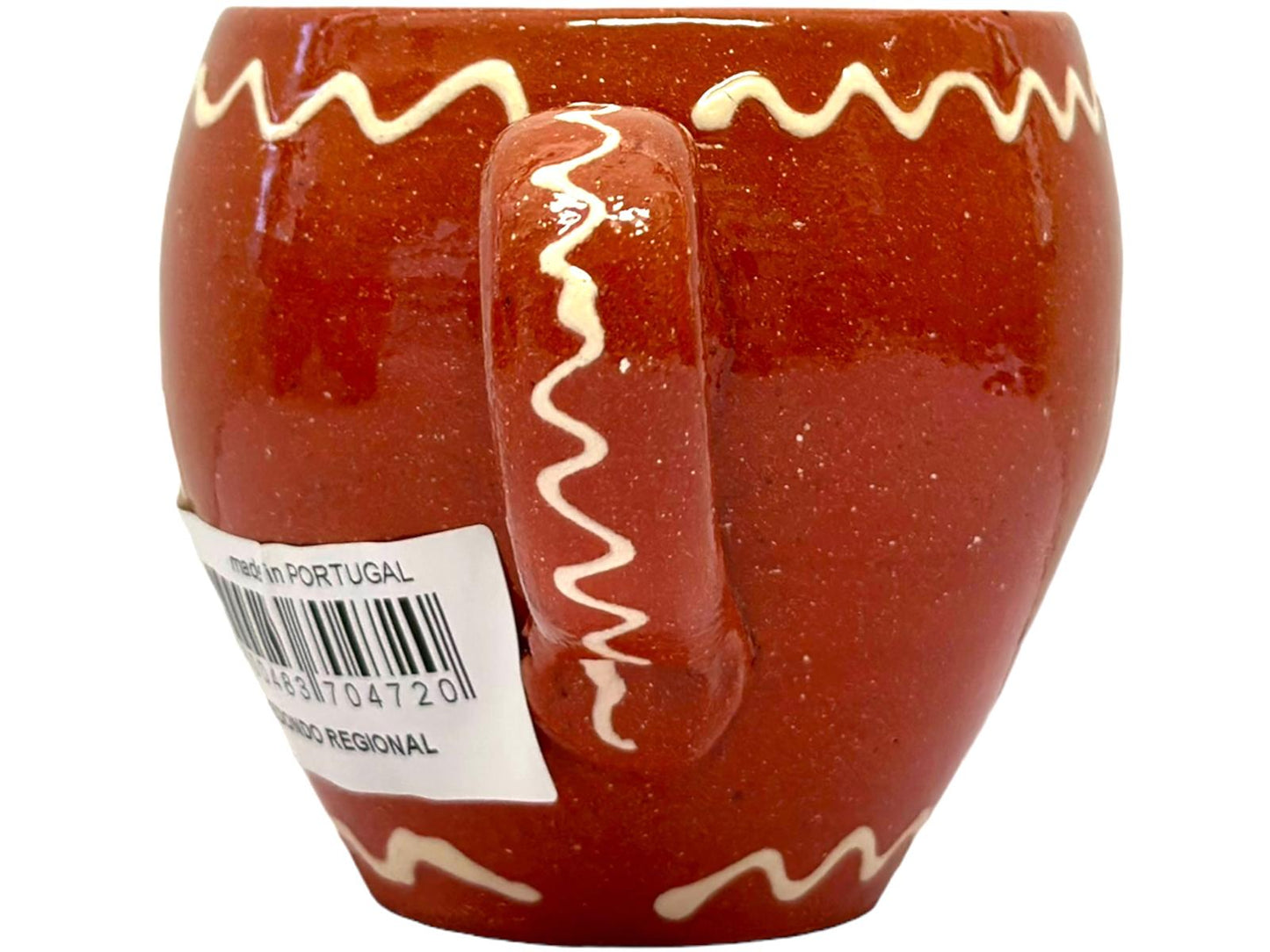 Edgar Picas Copo Redondo Regional Nao Bebas Tanto Terracotta Oval Mug 8.5cm x 9cm