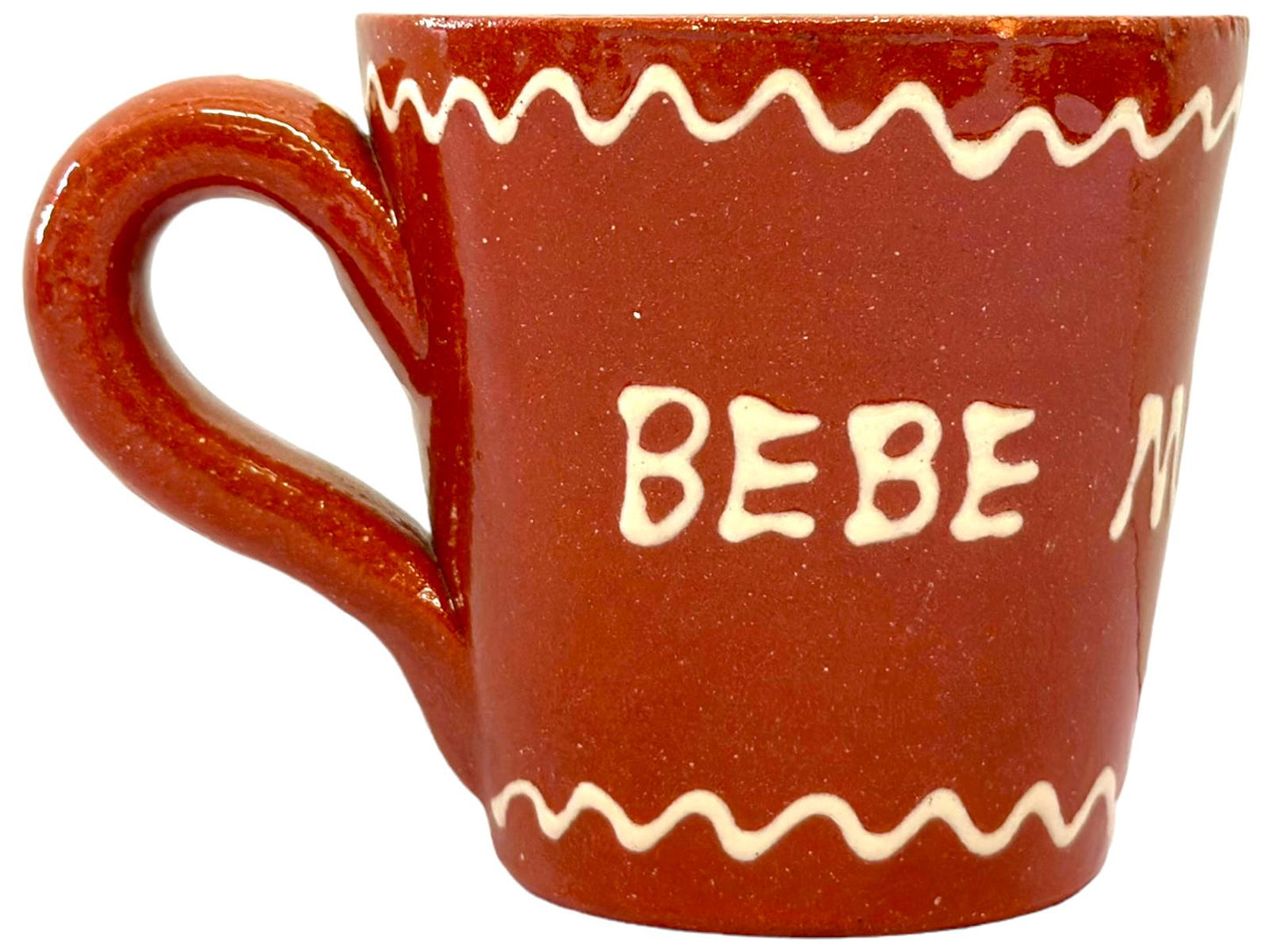 Edgar Picas Copo Direito Bebe Menos Vinho Portuguese Terracotta Mug 8.5cm x 9cm