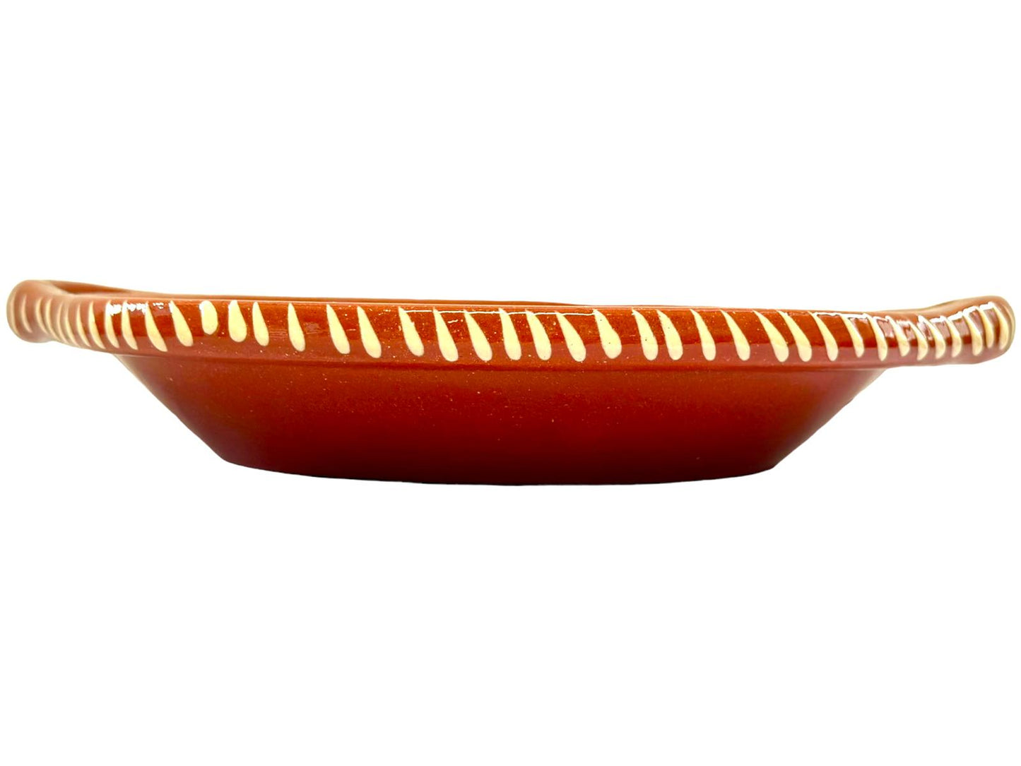 Edgar Picas Frigideira Regional 2 Portuguese Terracotta Frying Pan- 26cm x 22cm x 4cm