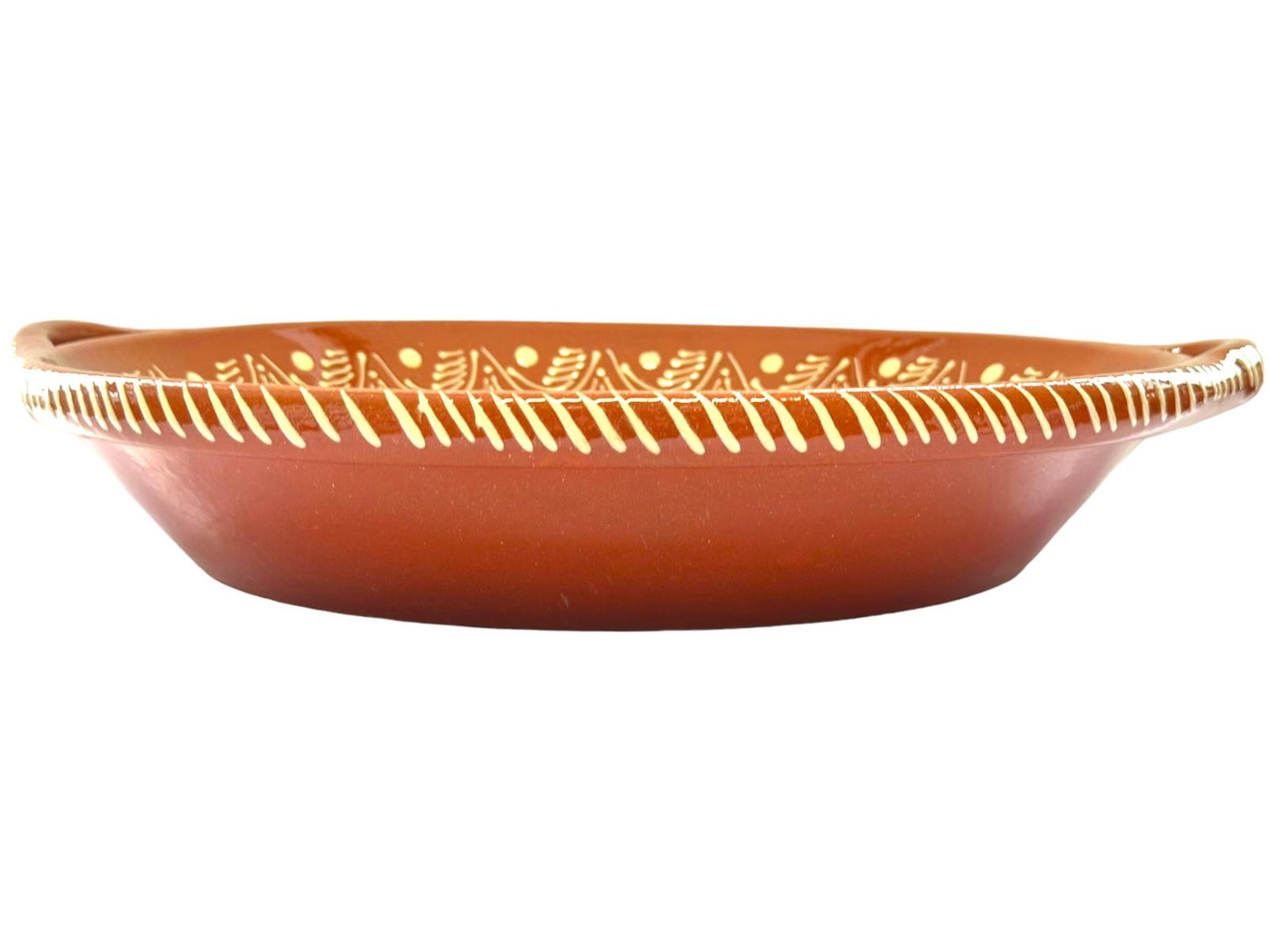 Edgar Picas Frigideira Regional 6 Portuguese Terracotta Frying Pan - 44cm x 40cm x 7cm