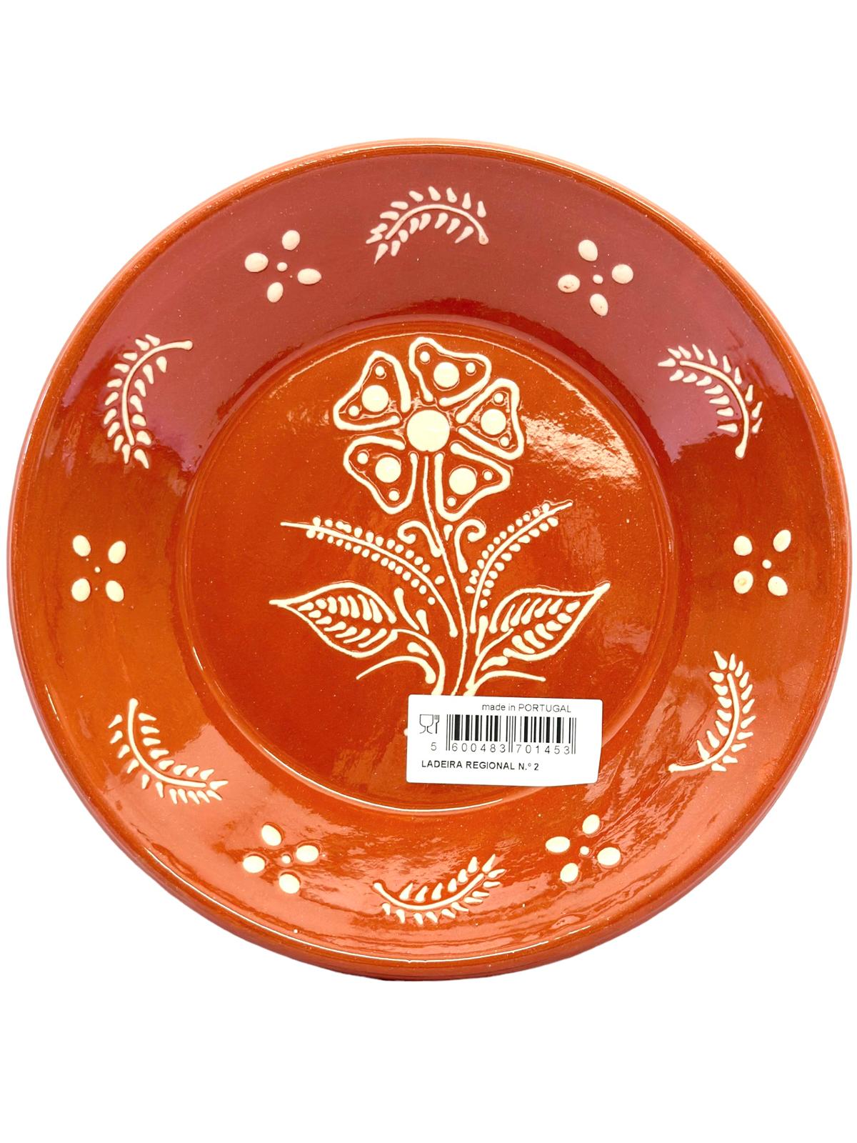 Edgar Picas Ladeira Regional 2 Portuguese Terracotta Pot 22cm x 4cm