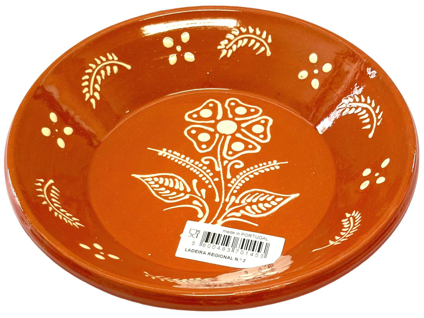 Edgar Picas Ladeira Regional 2 Portuguese Terracotta Pot 22cm x 4cm