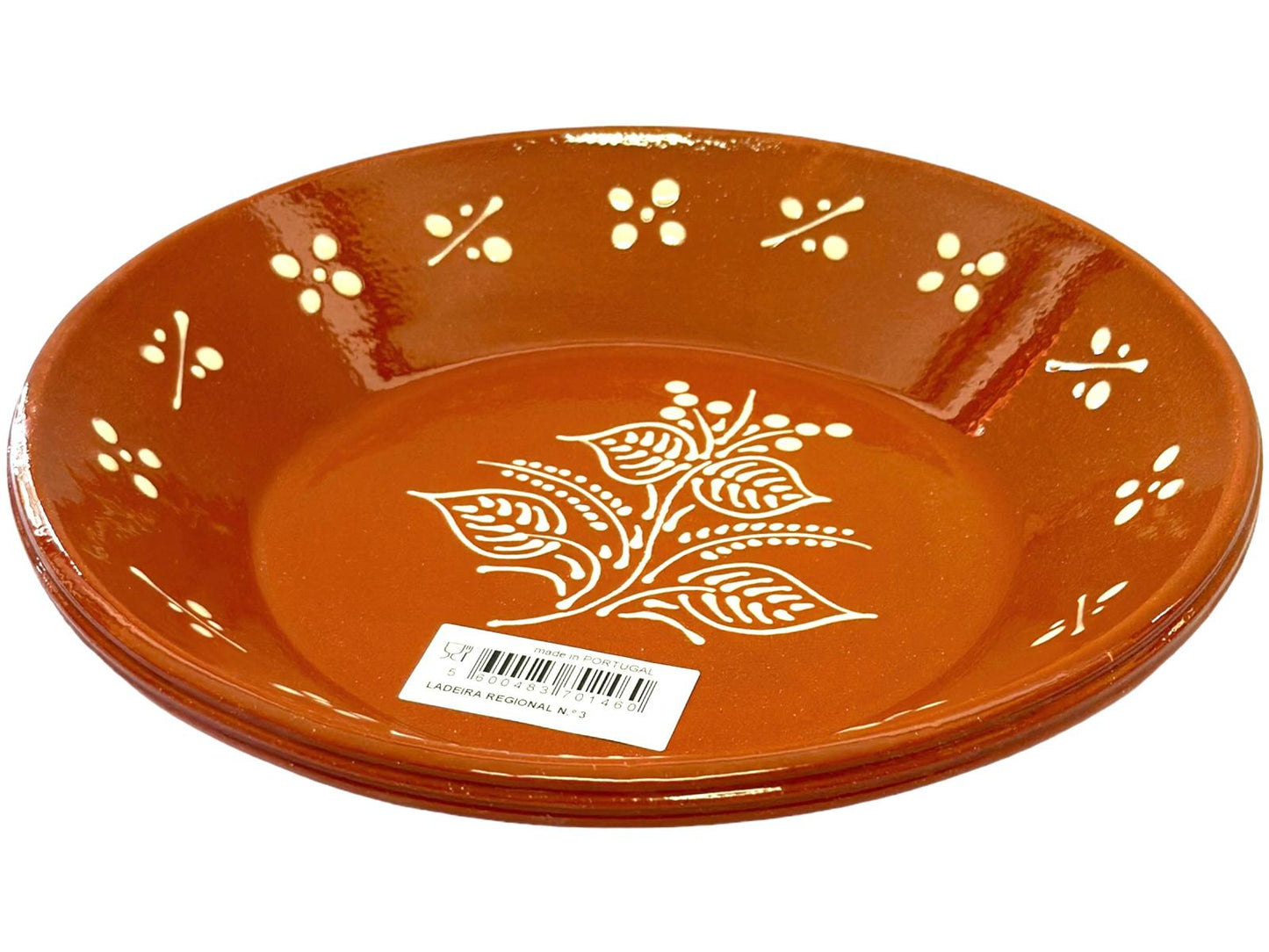 Edgar Picas Ladeira Regional 3 Portuguese Terracotta Pot 25cm x 4.5cm