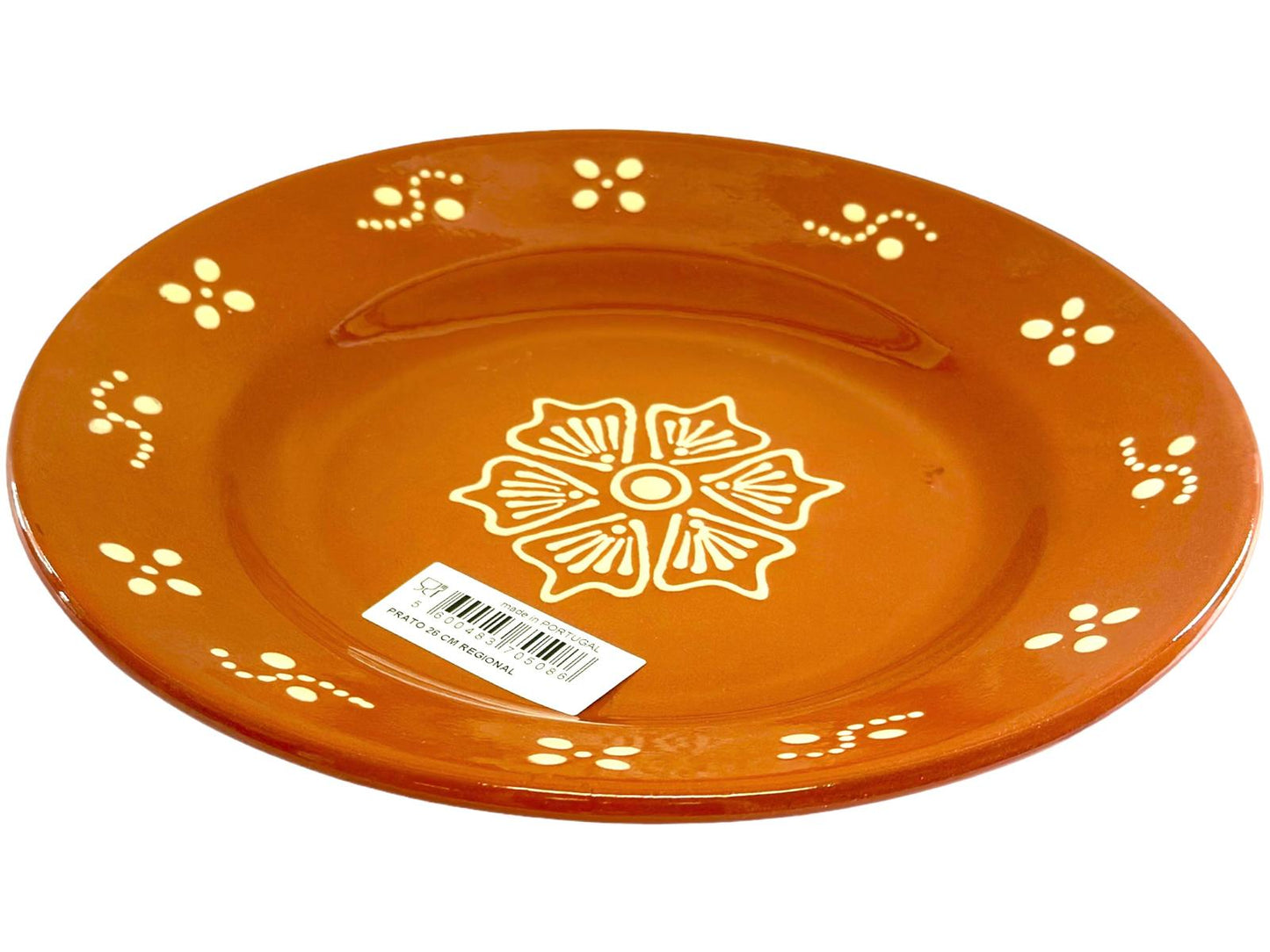 Edgar Picas Prato Portuguese Terracotta Plate 26cm