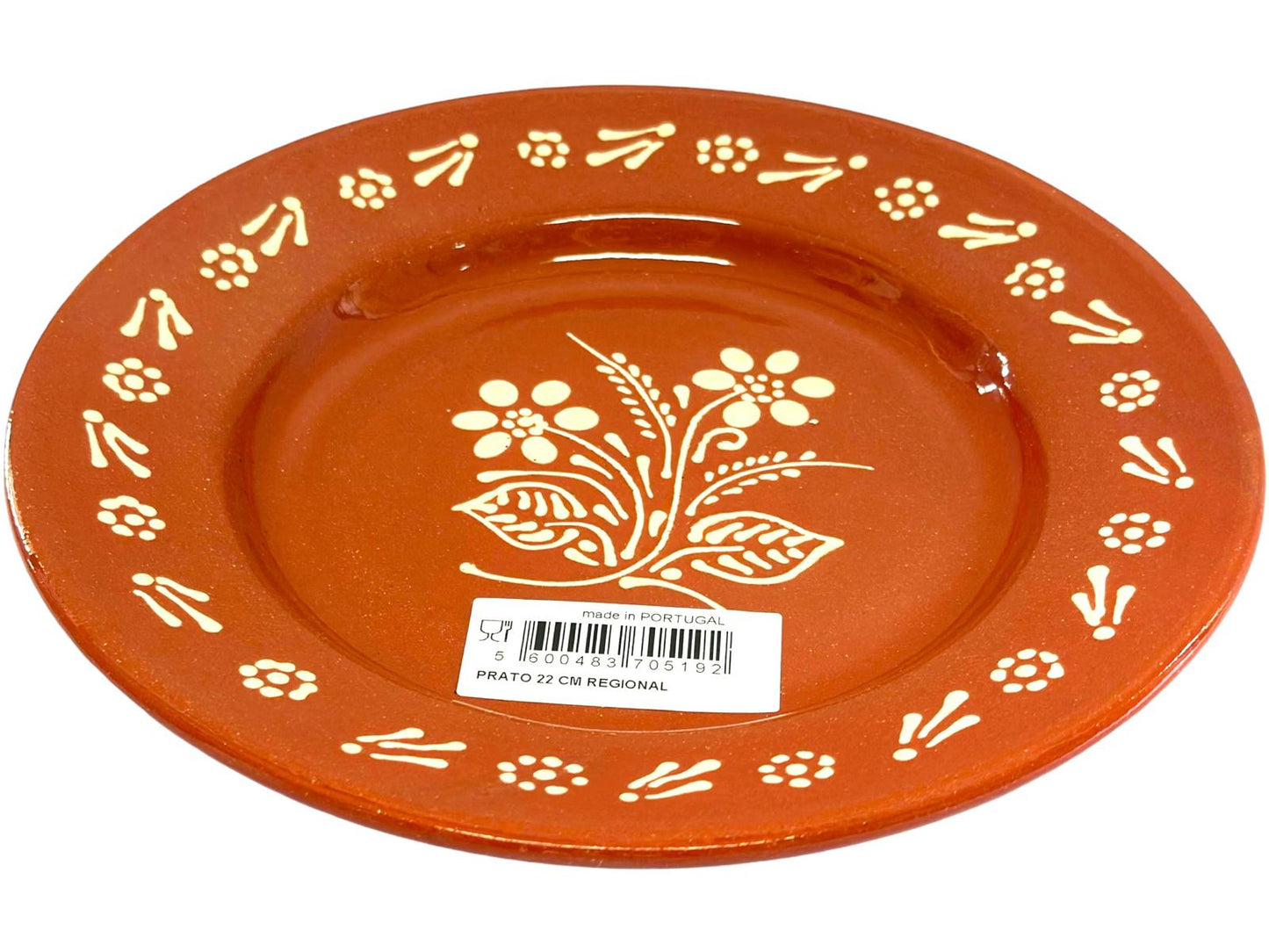 Edgar Picas Prato Portuguese Terracotta Plate 22cm