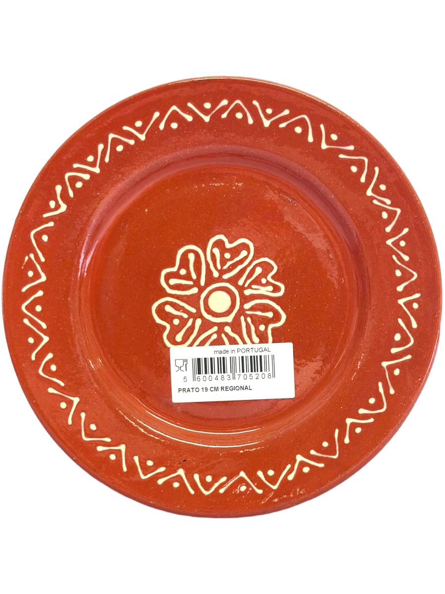 Edgar Picas Prato Portuguese Terracotta Plate 19cm