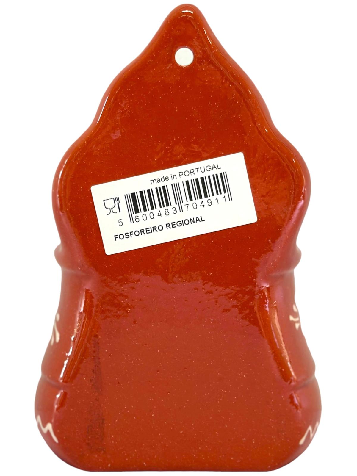 Edgar Picas Fosforeiro Regional Portuguese Terracotta Matches Dish 16cm x 9cm