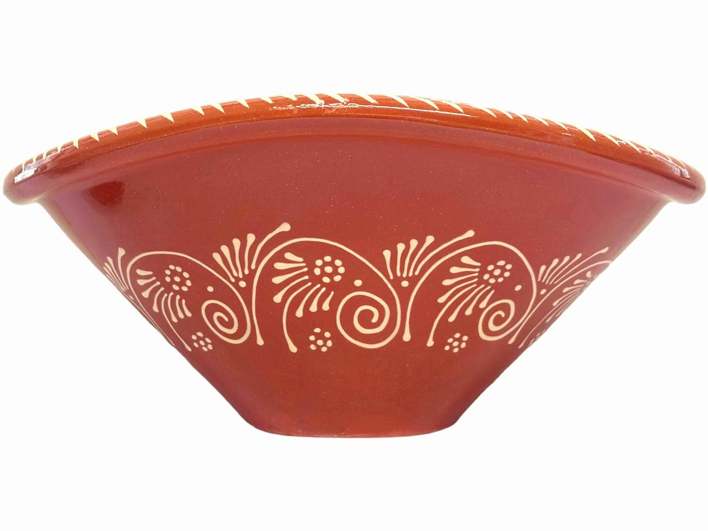 Edgar Picas Torto Regional 3 Portuguese Terracotta Pot H 16cm W 23cm L 34cm