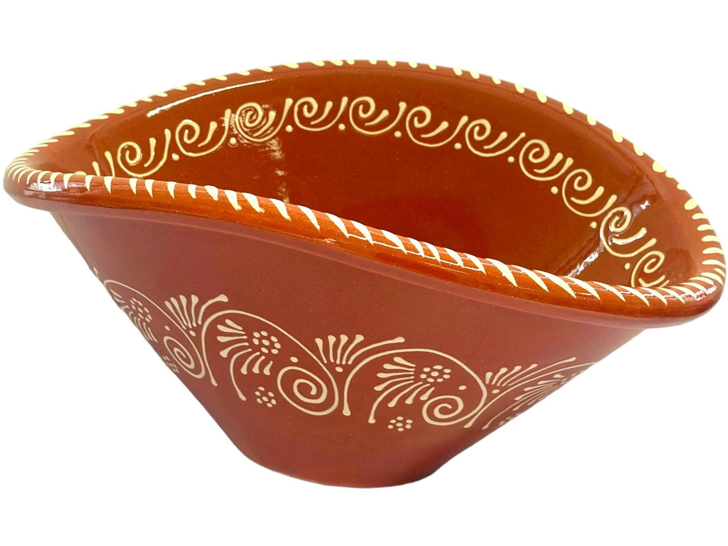 Edgar Picas Torto Regional 3 Portuguese Terracotta Pot H 16cm W 23cm L 34cm