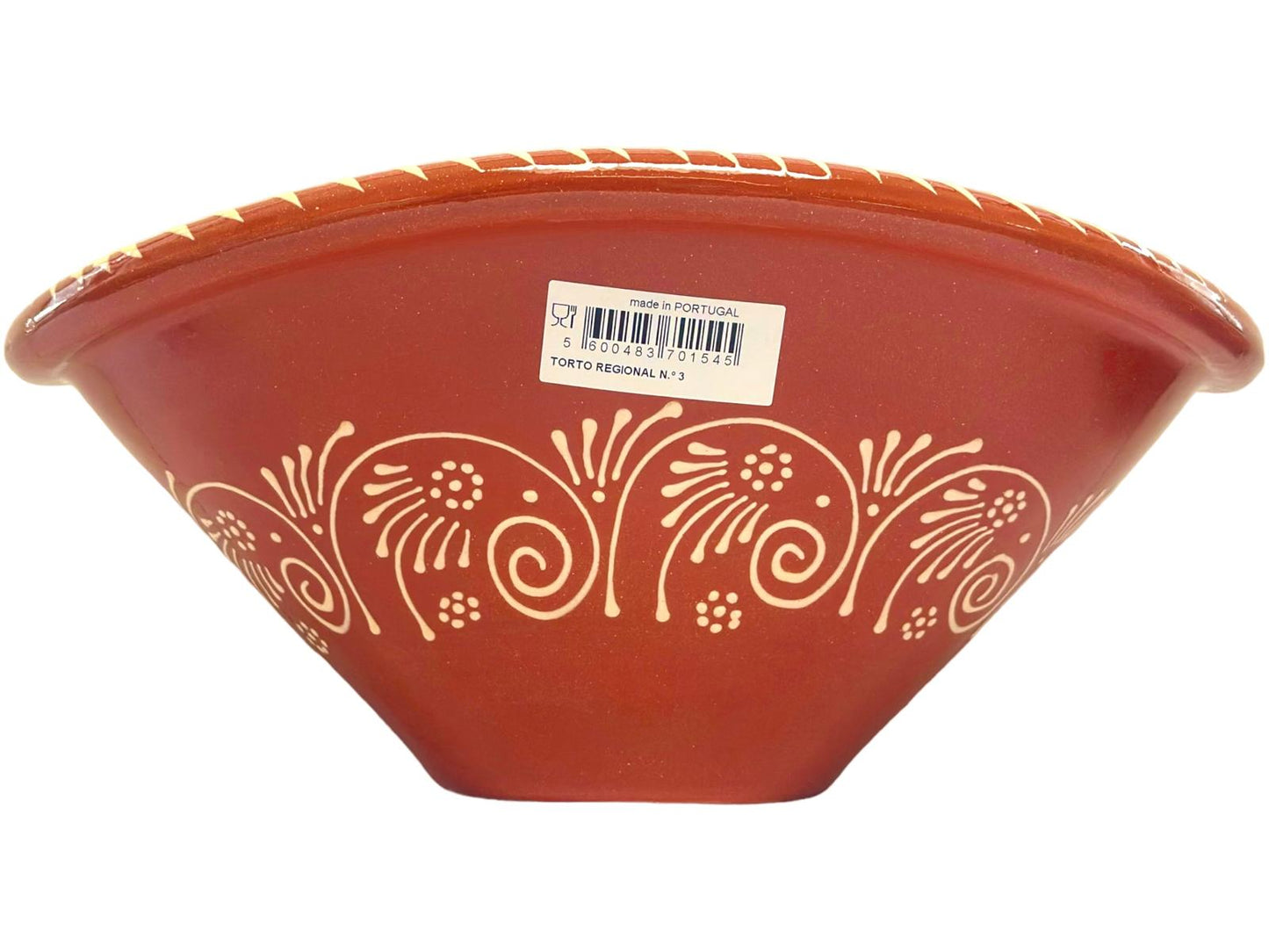 Edgar Picas Torto Regional 3 Portuguese Terracotta Pot H 16cm W 23cm L 34cm