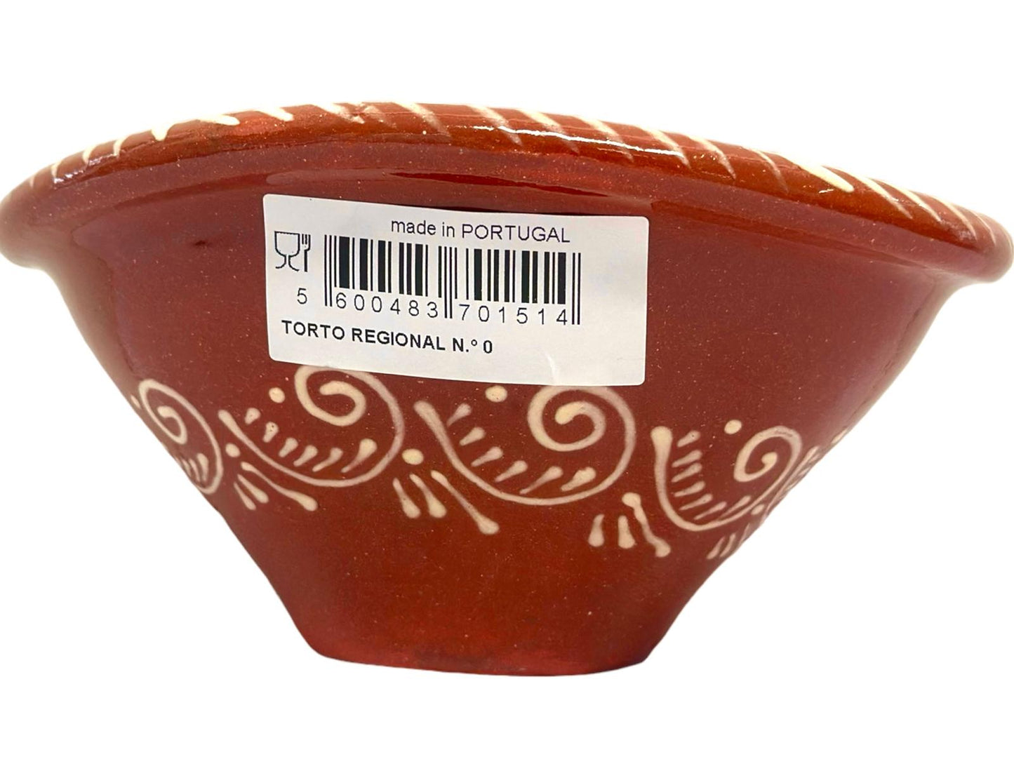 Edgar Picas Torto Regional 0 Portuguese Terracotta Pot h 8.5cm w 12cm l 16.5