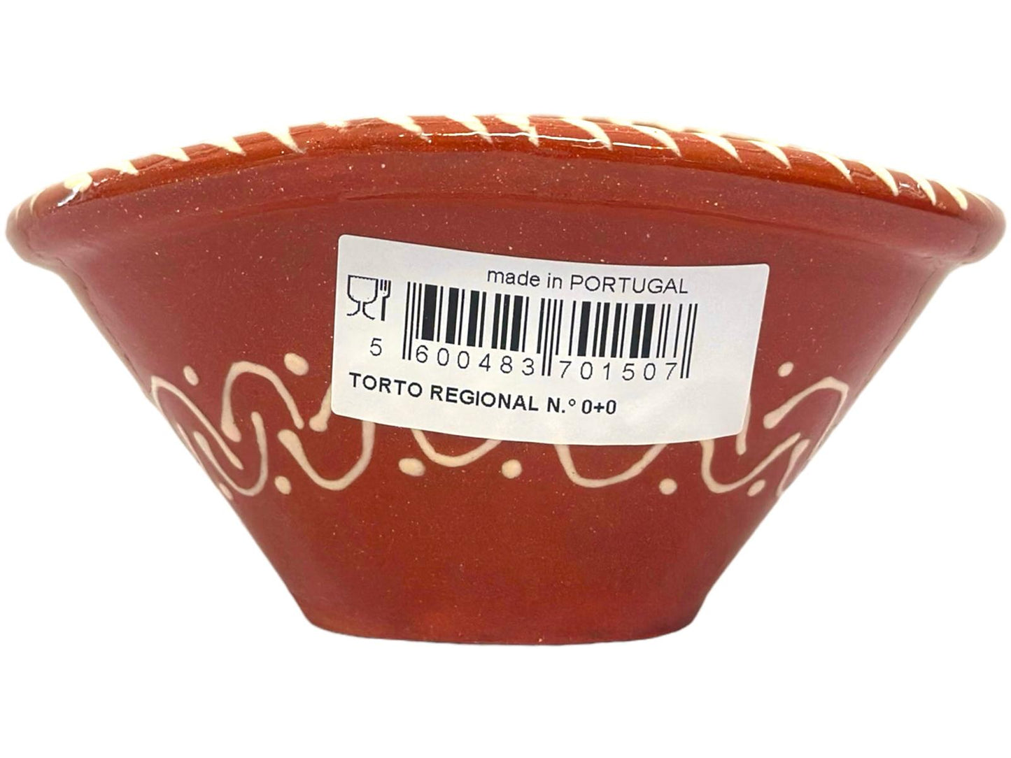 Edgar Picas Torto Regional 0+0 Portuguese Terracotta Pot h 7.5cm w 10cm L 14cm