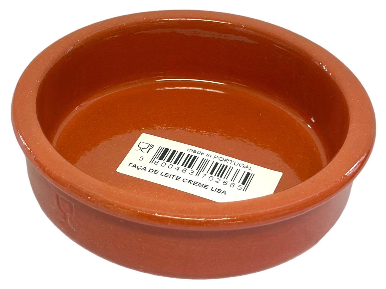 Edgar Picas Taca De Leite Creme Lisa Portuguese Terracotta Tapas Dish 3.5cm x 12.5cm
