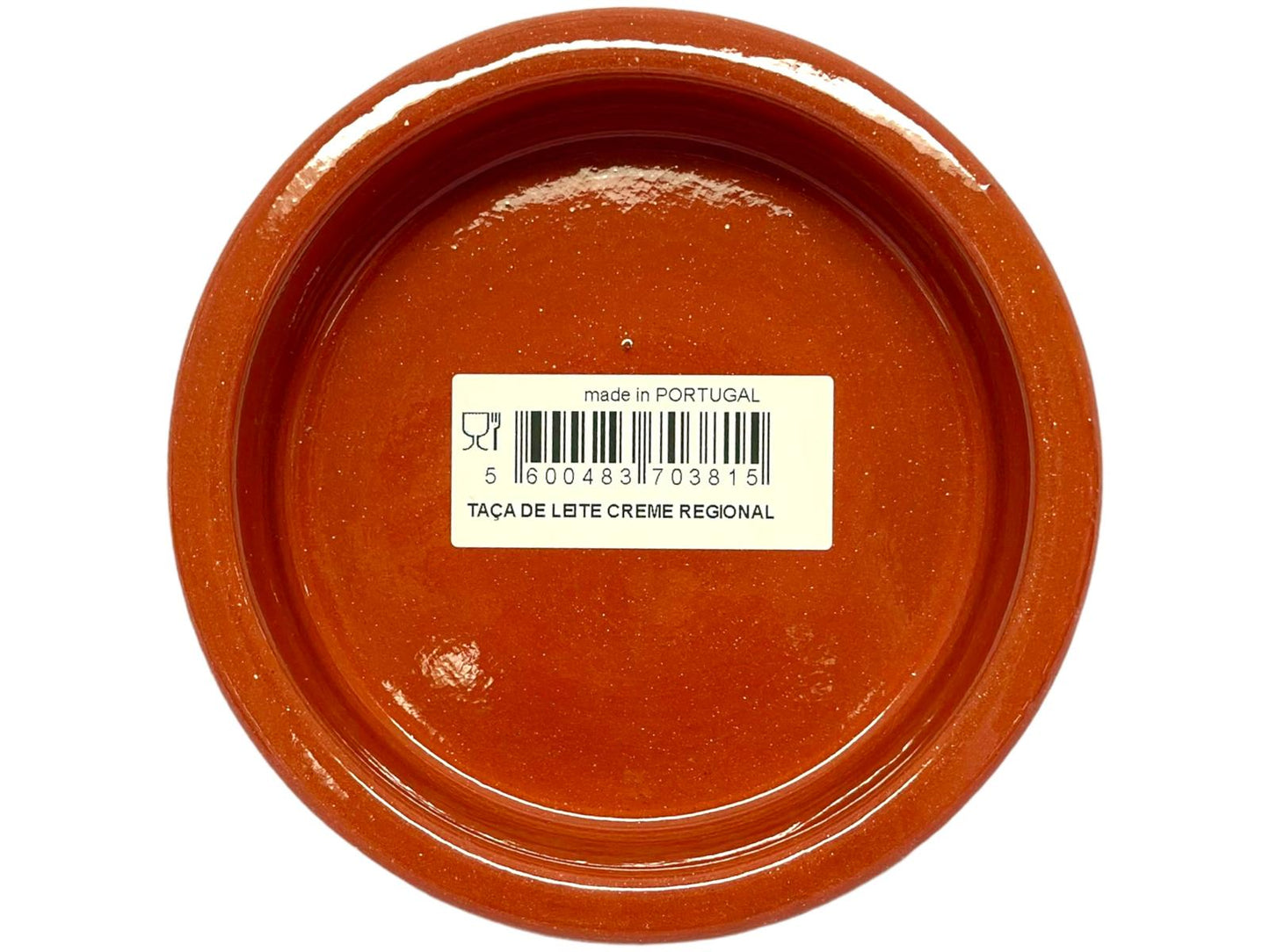 Edgar Picas Taca De Leite Creme Regional Portuguese Terracotta Tapas Dish 3.5cm x 12.5cm