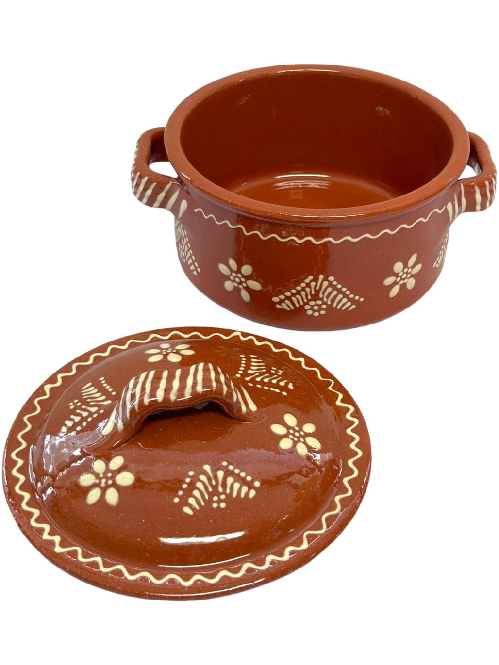 Edgar Picas Tacho Regional 1 Portuguese Terracotta Pot H 8cm W+L 16cm