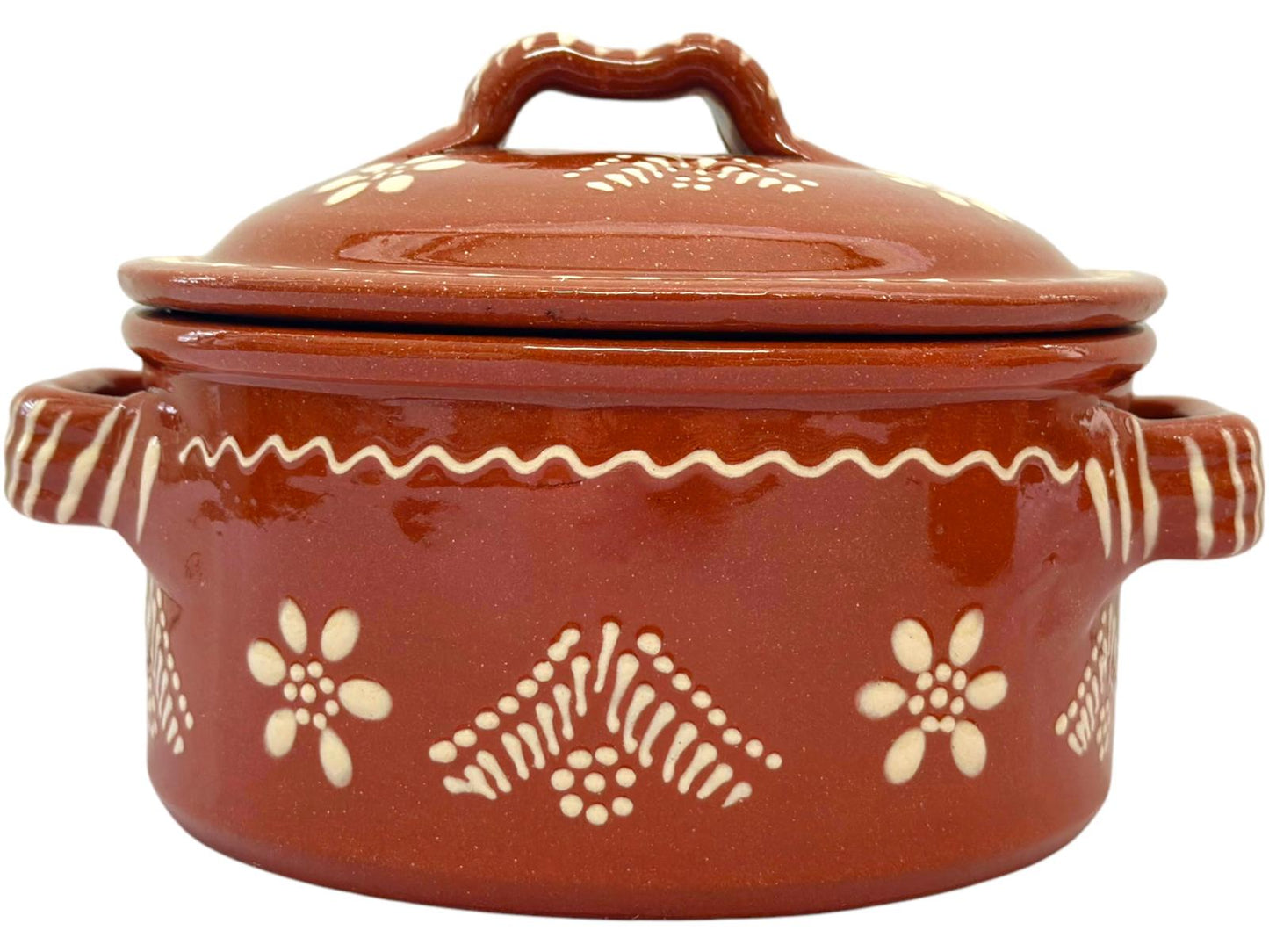 Edgar Picas Tacho Regional 1 Portuguese Terracotta Pot H 8cm W+L 16cm