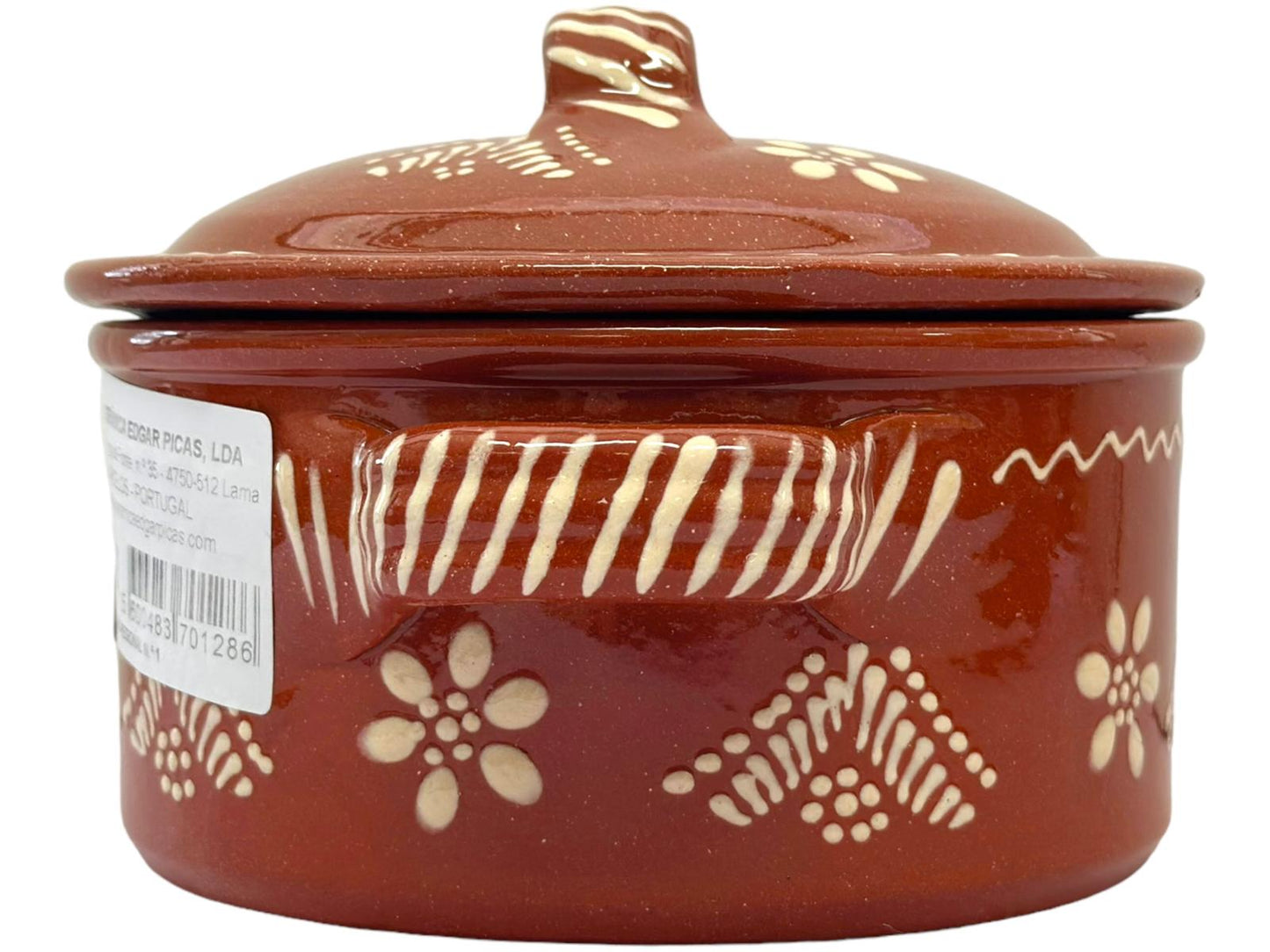 Edgar Picas Tacho Regional 1 Portuguese Terracotta Pot H 8cm W+L 16cm