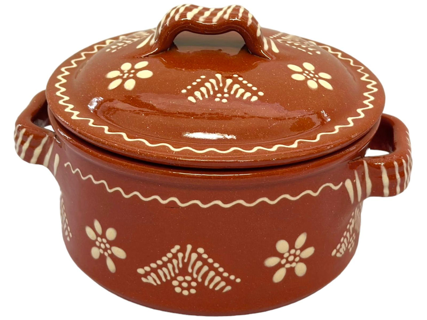 Edgar Picas Tacho Regional 1 Portuguese Terracotta Pot H 8cm W+L 16cm