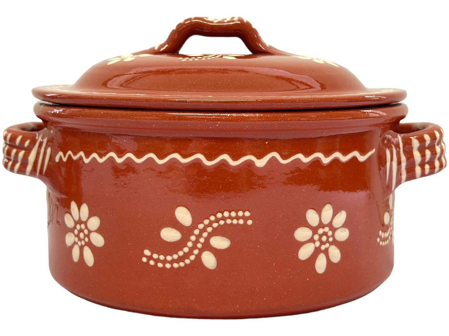 Edgar Picas Tacho Regional 2 Portuguese Terracotta Pot H 10cm W+L 21cm