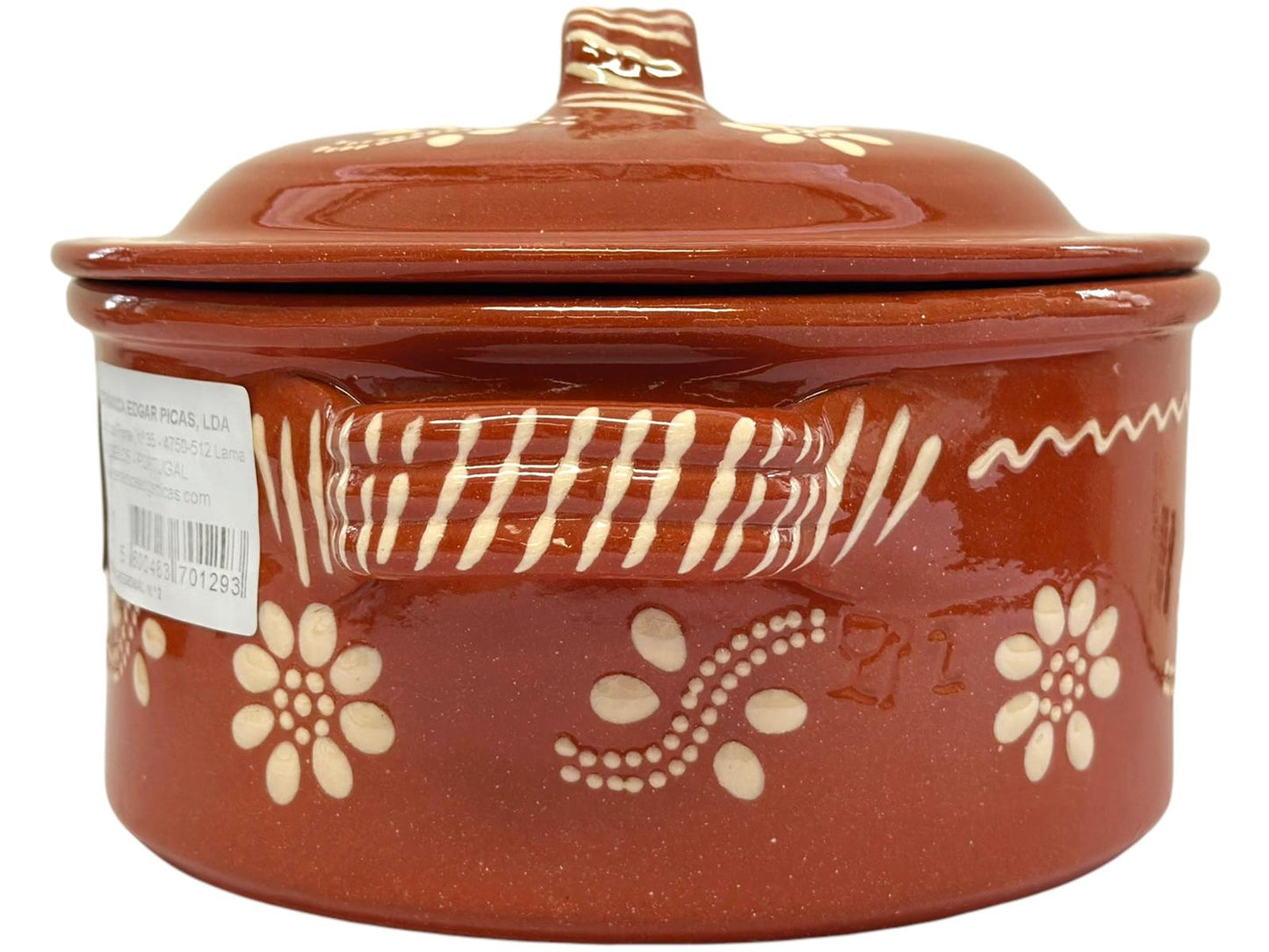Edgar Picas Tacho Regional 2 Portuguese Terracotta Pot H 10cm W+L 21cm