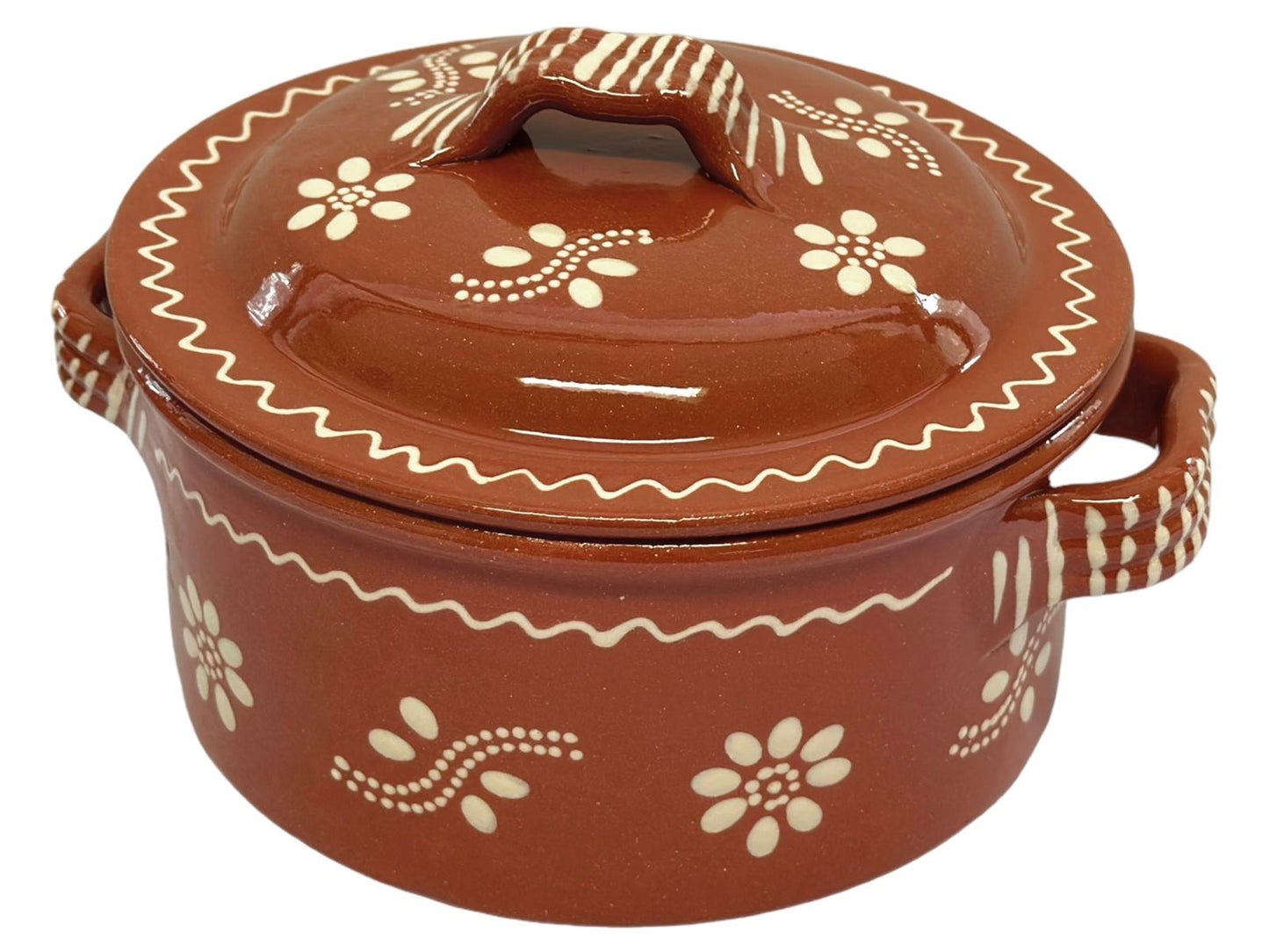 Edgar Picas Tacho Regional 2 Portuguese Terracotta Pot H 10cm W+L 21cm