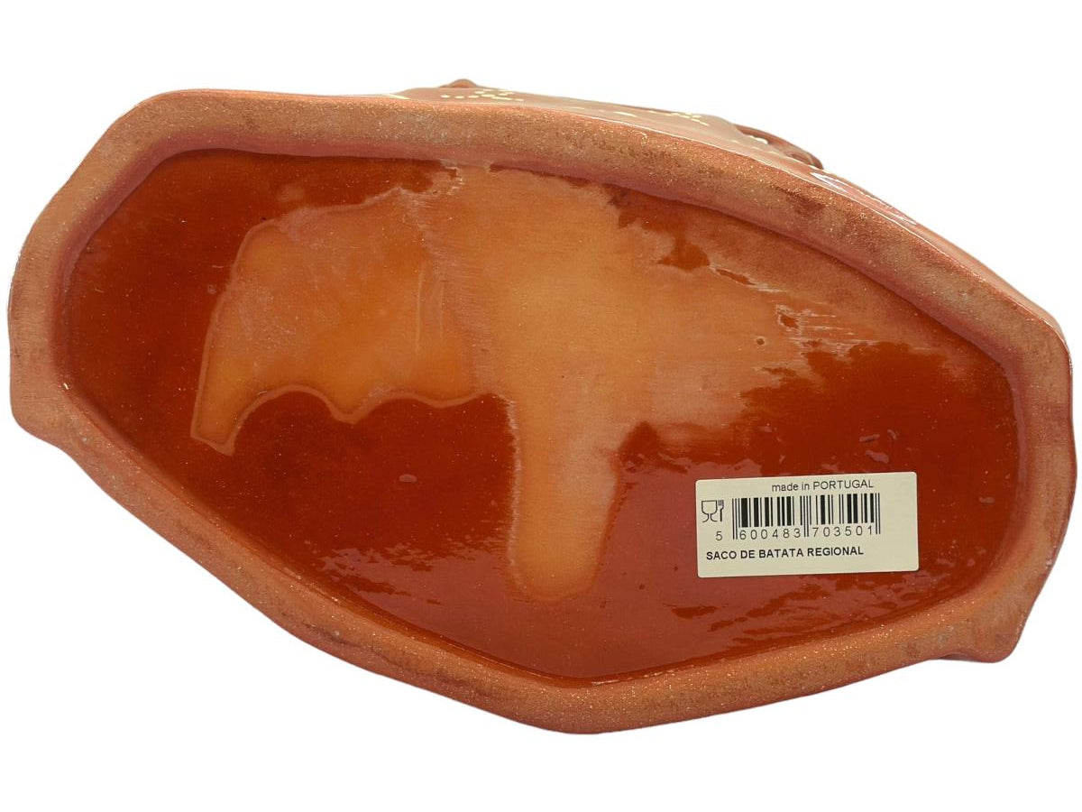 Edgar Picas Saco de Batata Regional Portuguese Terracotta Regional Potato Storage Jar H 27cm W 15cm L 27cm
