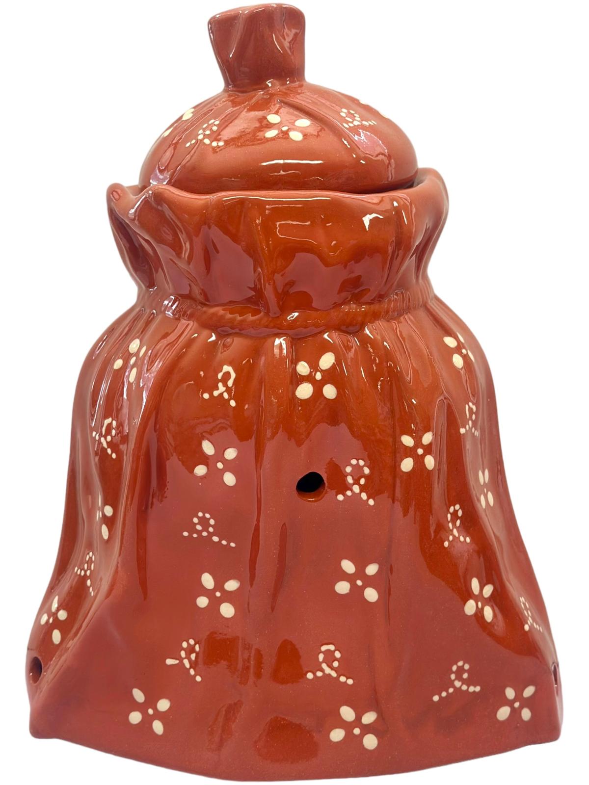 Edgar Picas Saco de Batata Regional Portuguese Terracotta Regional Potato Storage Jar H 27cm W 15cm L 27cm