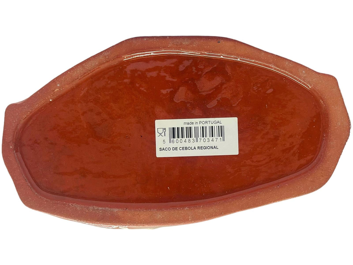 Edgar Picas Saco de Cebola Regional Portuguese Terracotta Regional Onion Storage Jar H 23cm W 12cm L 23cm