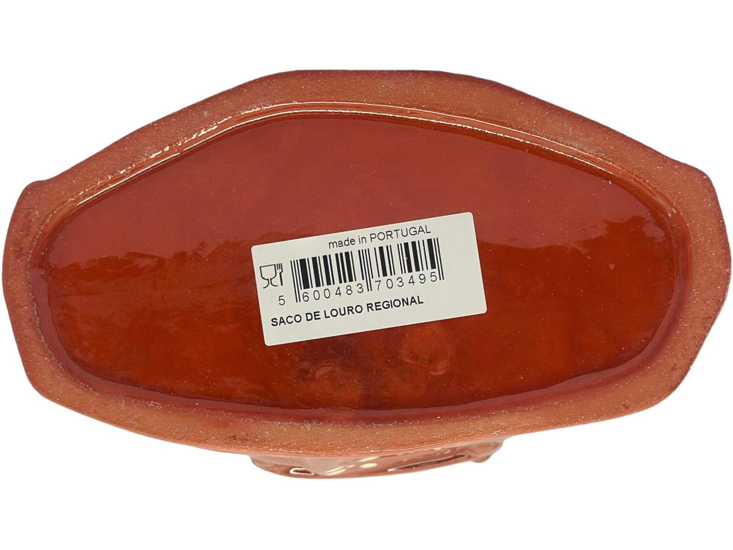 Edgar Picas Saco de Louro Regional Portuguese Terracotta Regional Bay Leaves Storage Jar H 18cm W 10cm L 18cm