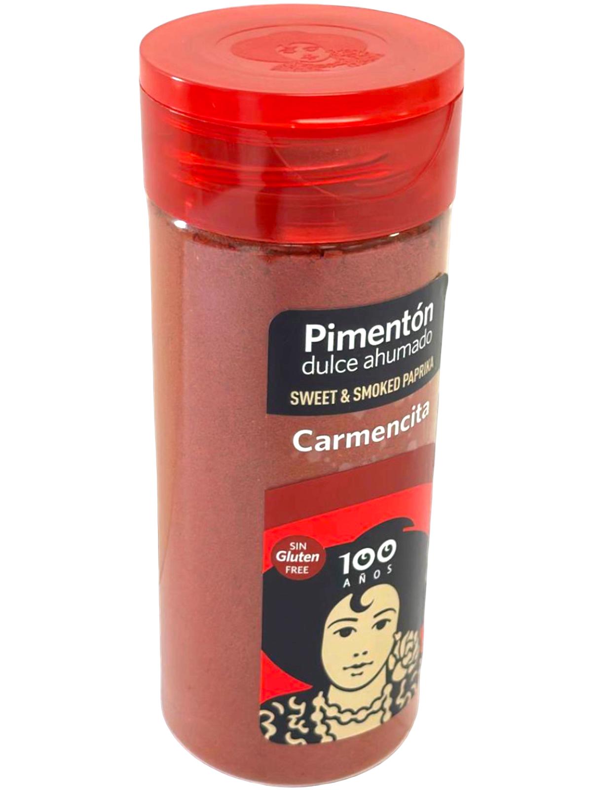 Carmencita Pimenton Dulce Ahumado Sweet & Smoked Paprika 217g - Twin Pack 434g total (Best Before 01-01-2026)