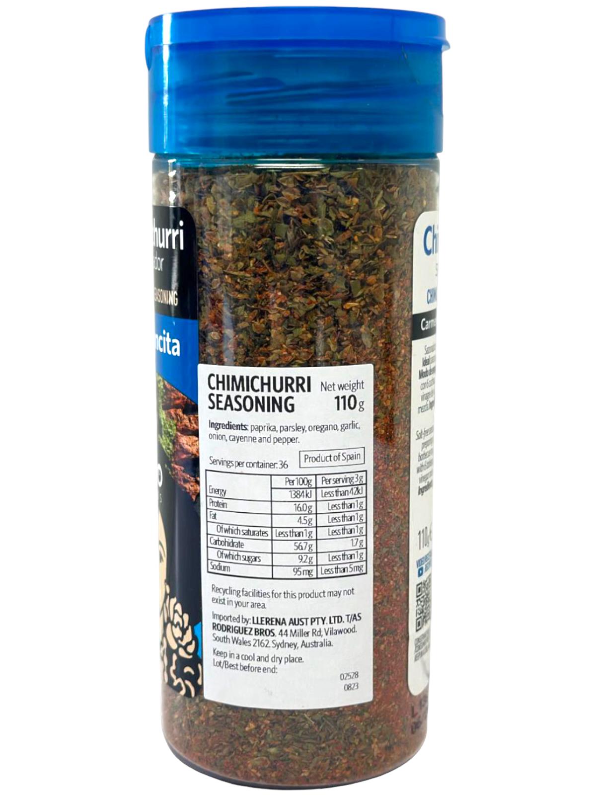 Carmencita Chimichurri Seasoning 110g (Best Before 01-06-2025)