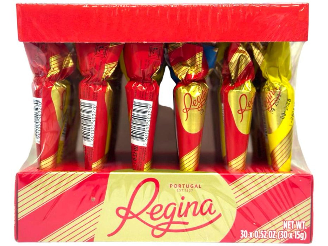 Regina Milk Chocolate Umbrellas 30 units 450g total (Best Before 01-09-2025)