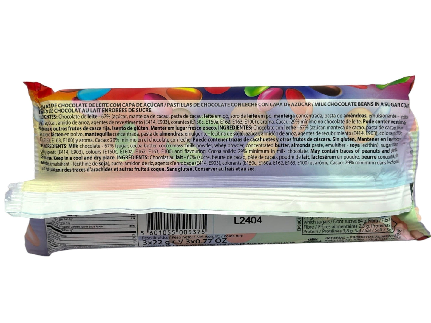 Pintarolas Milk Chocolate Sugar Coated Beans 66g - 6 pack 396 total (Best Before 01-10-2025)